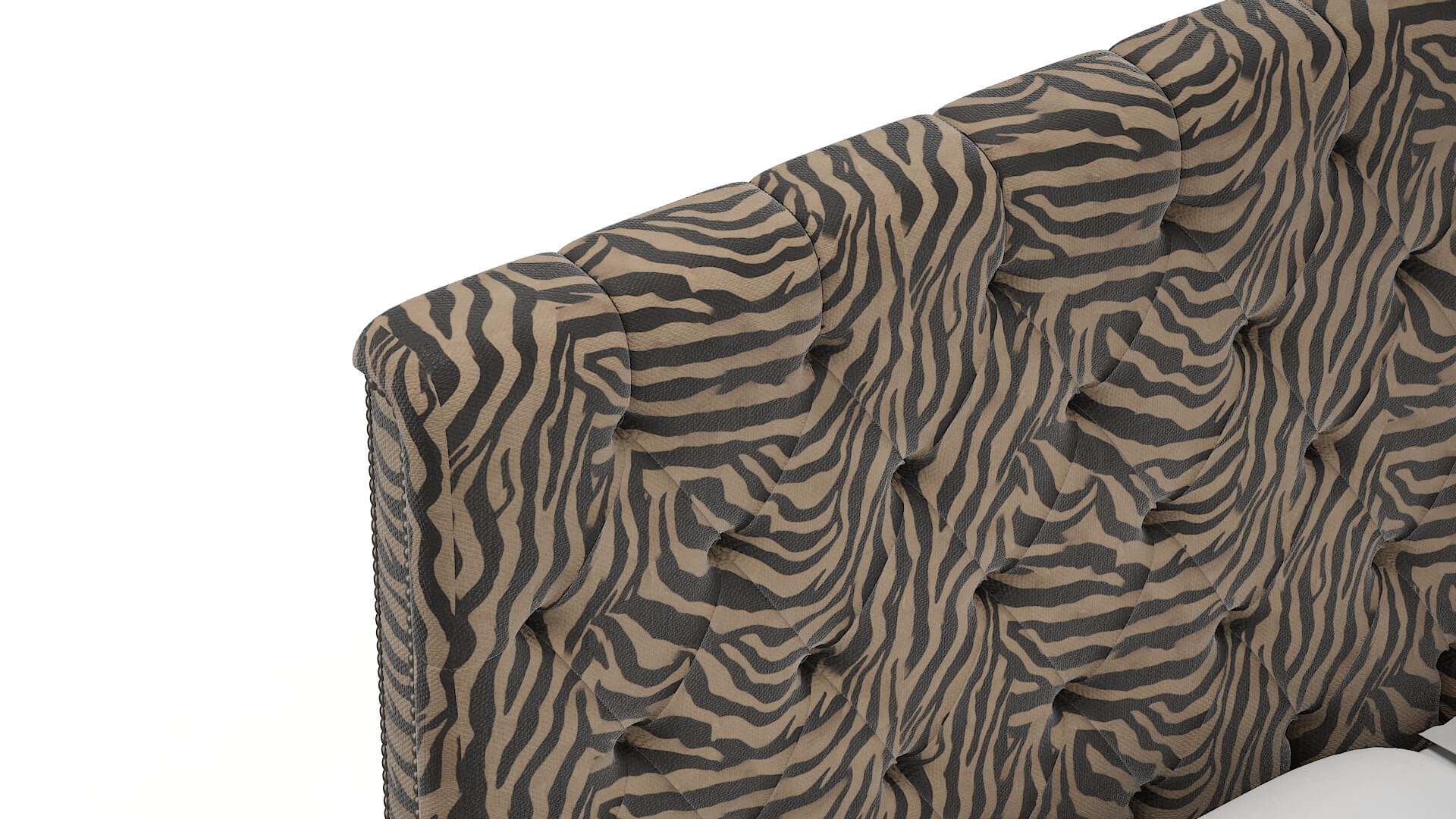 Sophia Zambia Coffee Bed Top Down