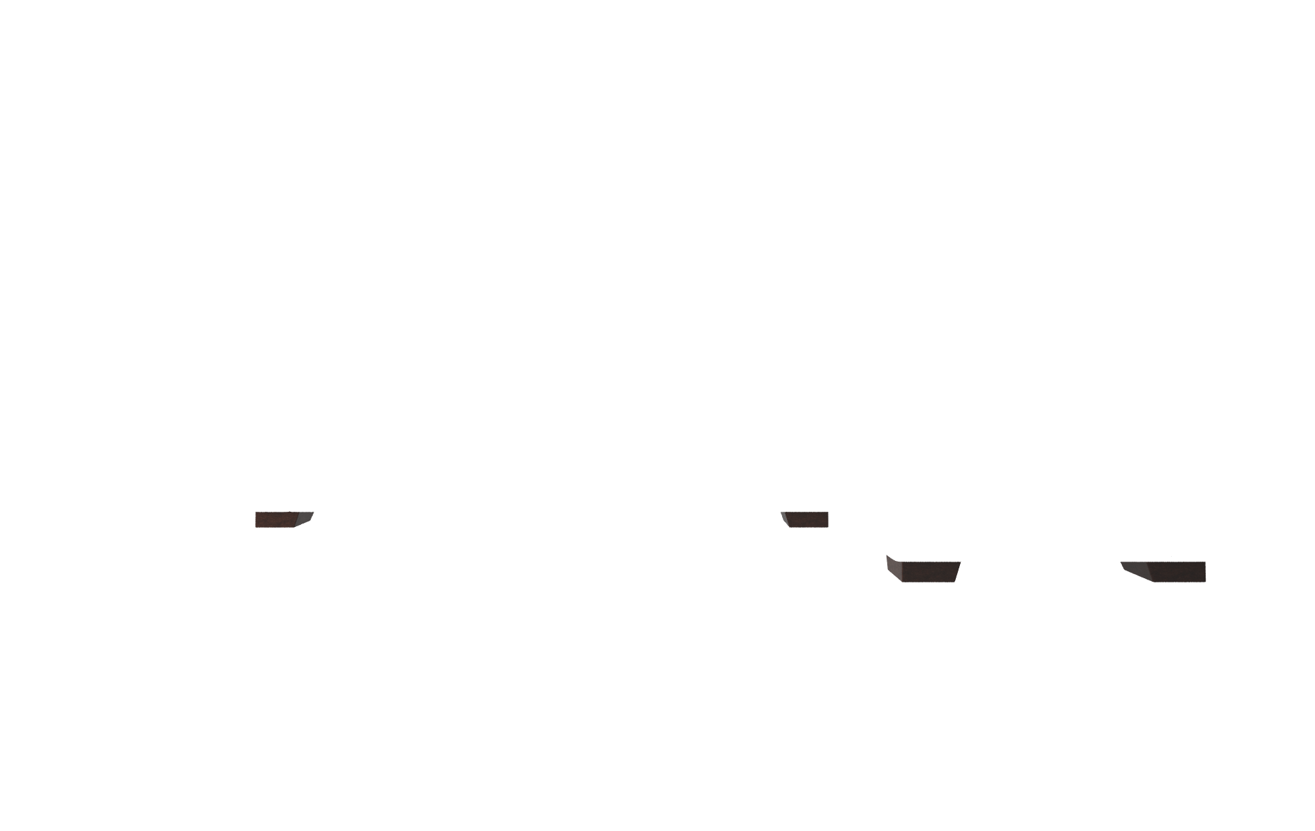 London Panel walnut legs 1