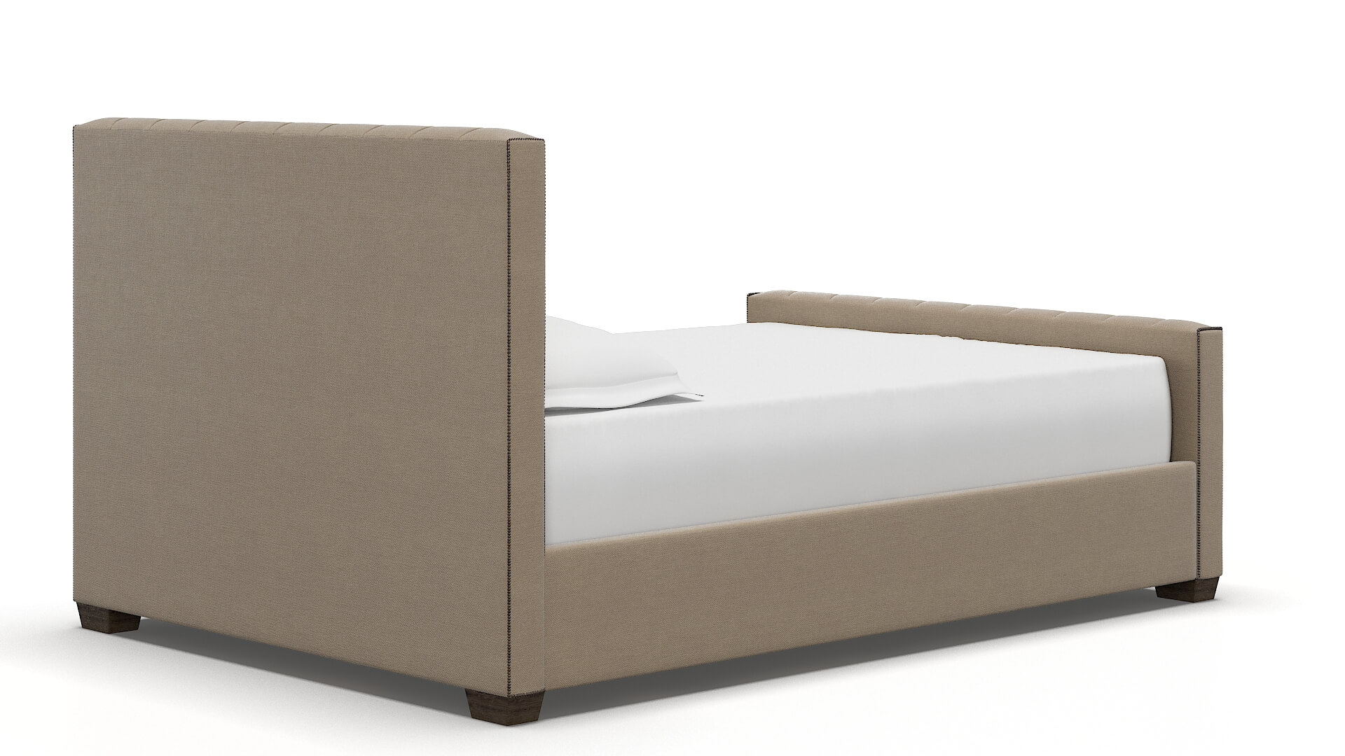 Aida Avenger Driftwood Bed espresso legs 4