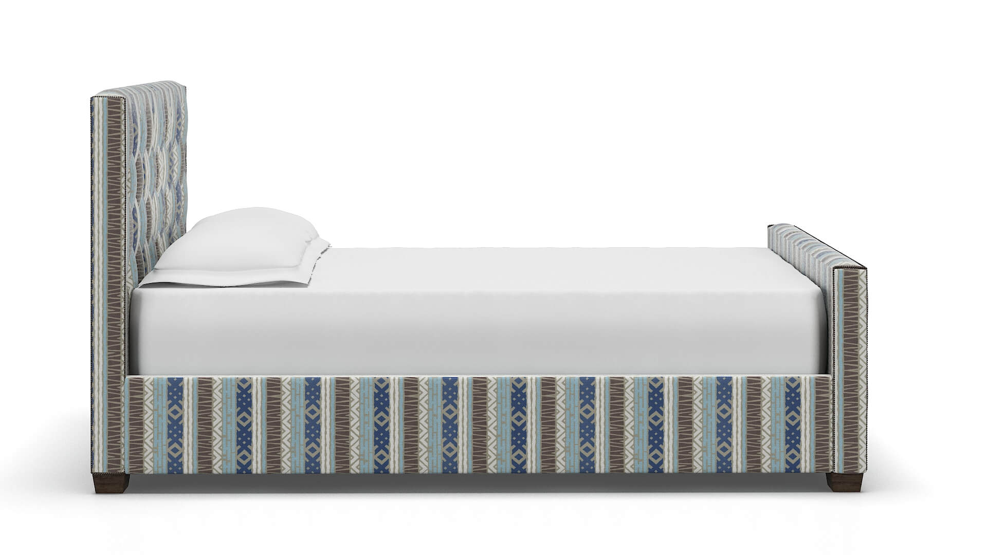 Aida Bodhi Indigo Bed espresso legs 3