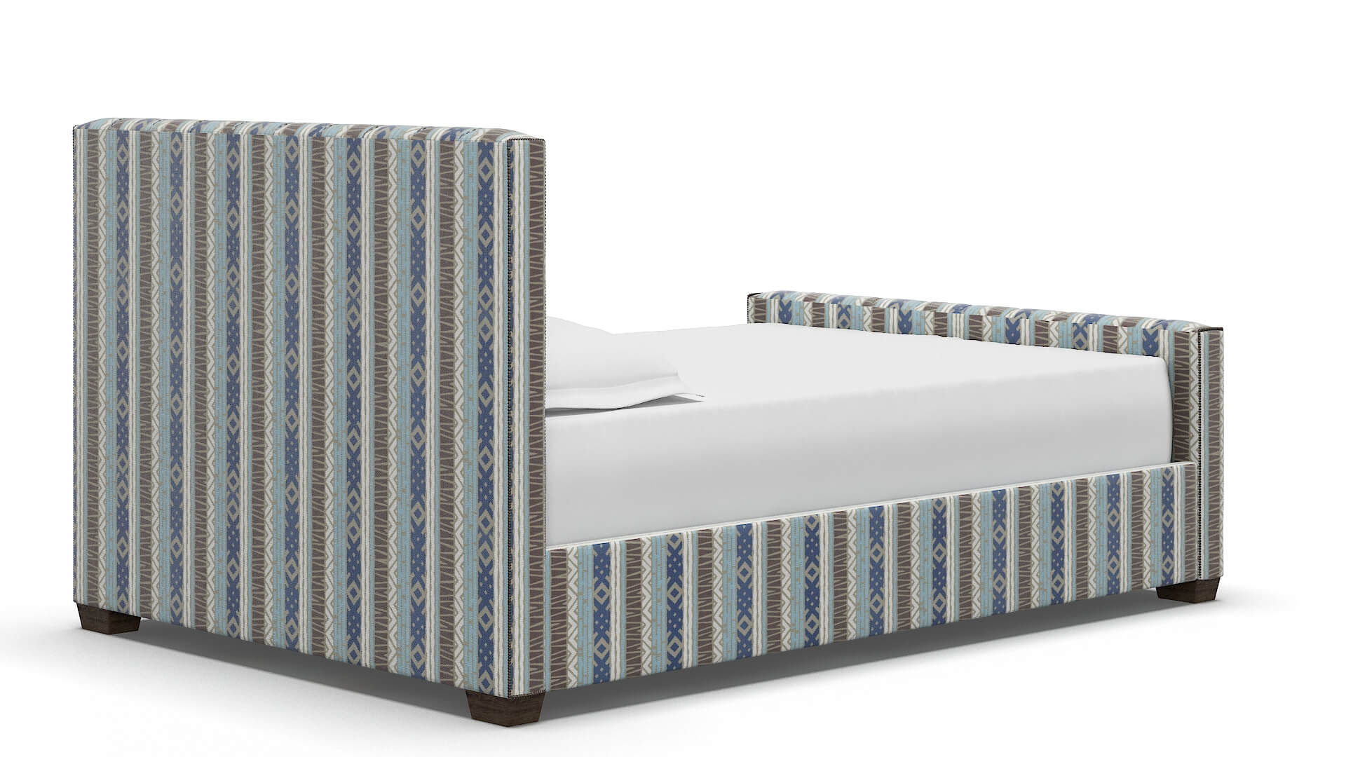 Aida Bodhi Indigo Bed espresso legs 4