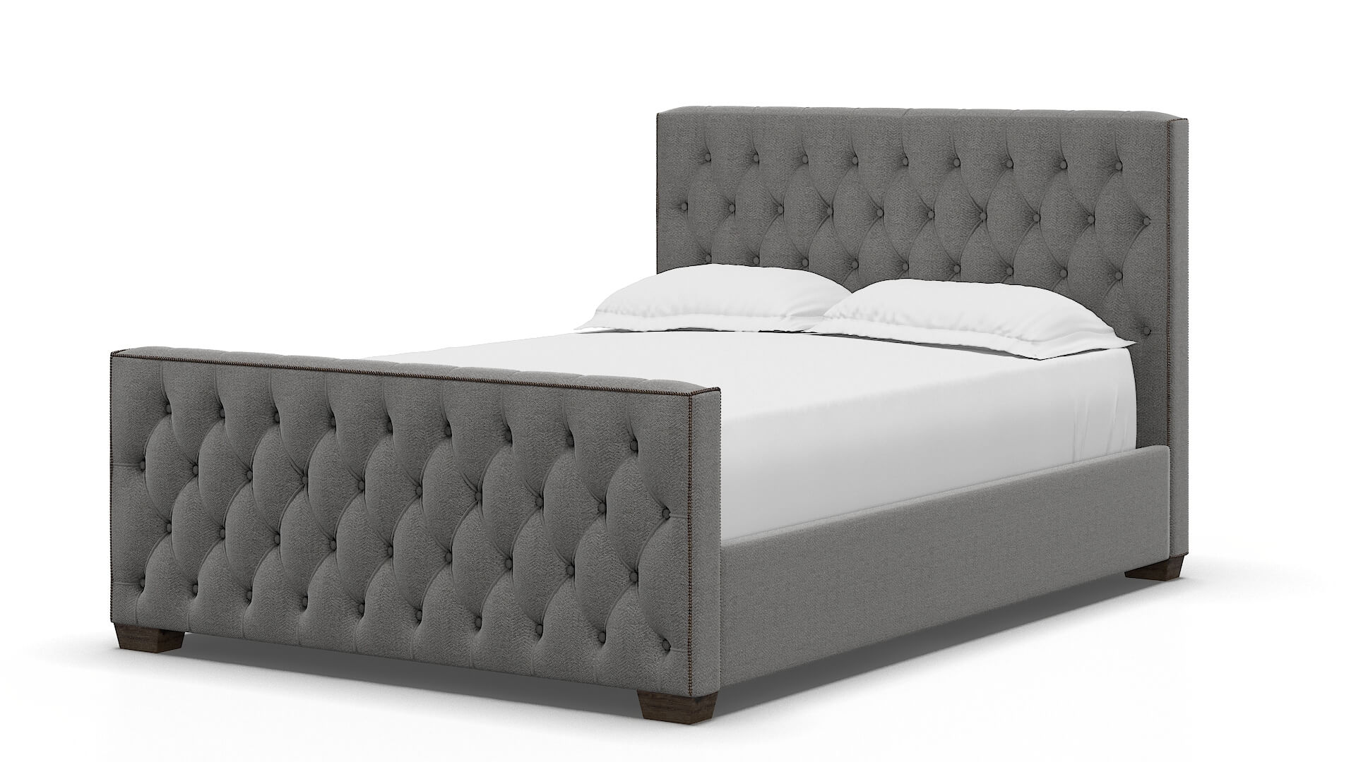 Aida Catalina Steel Bed espresso legs 5