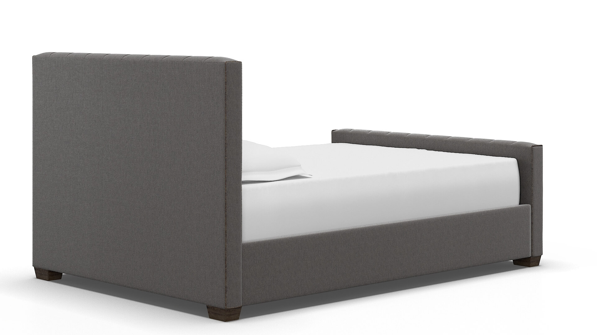 Aida Cosmo Charcoal Bed espresso legs 4
