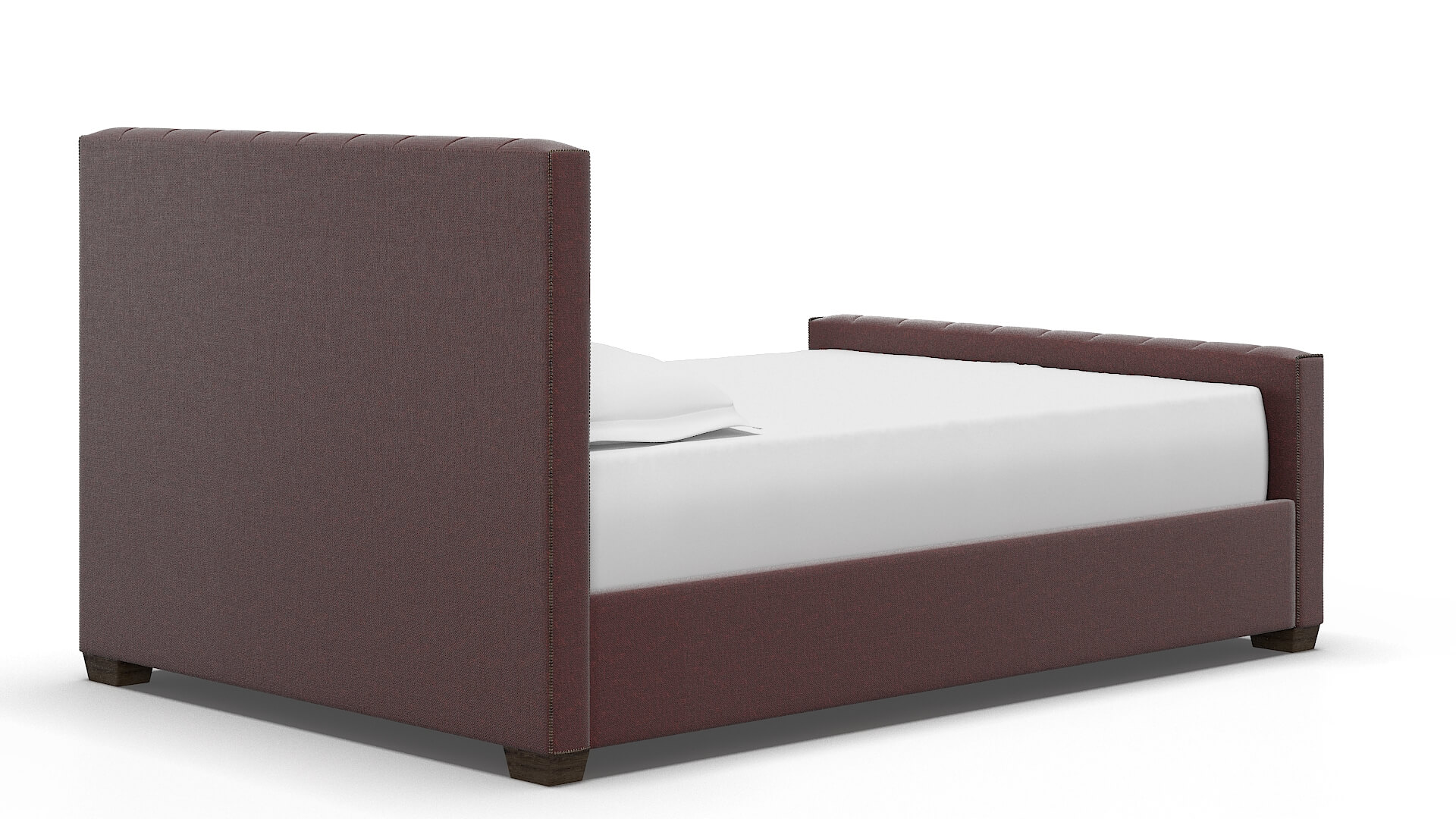 Aida Derby Berry Bed espresso legs 4