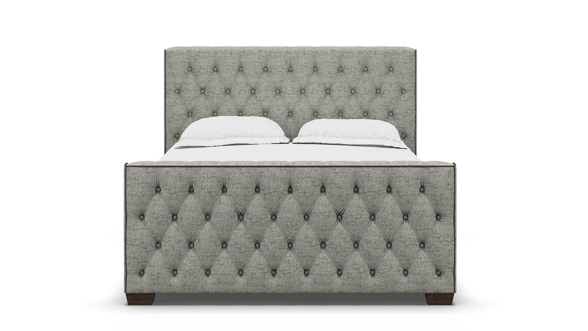 Aida Derby Silver Bed espresso legs 1