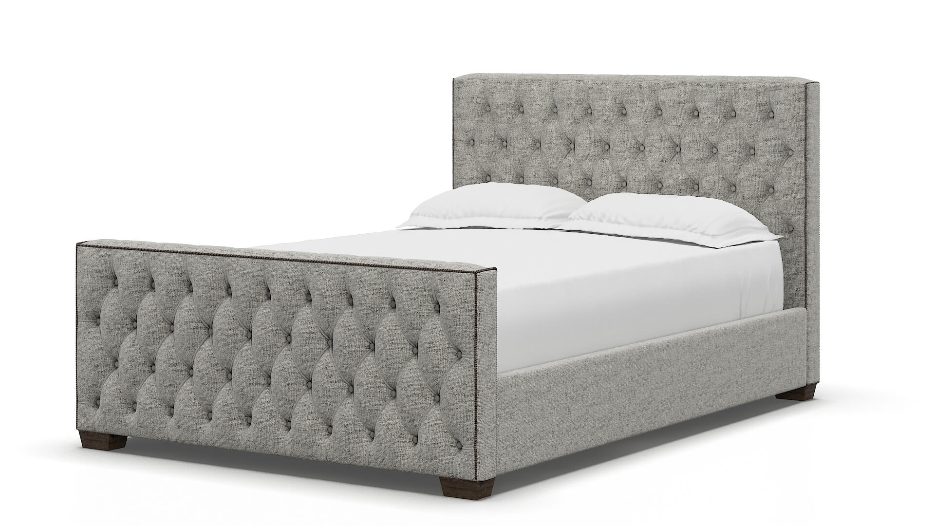 Aida Derby Silver Bed espresso legs 5