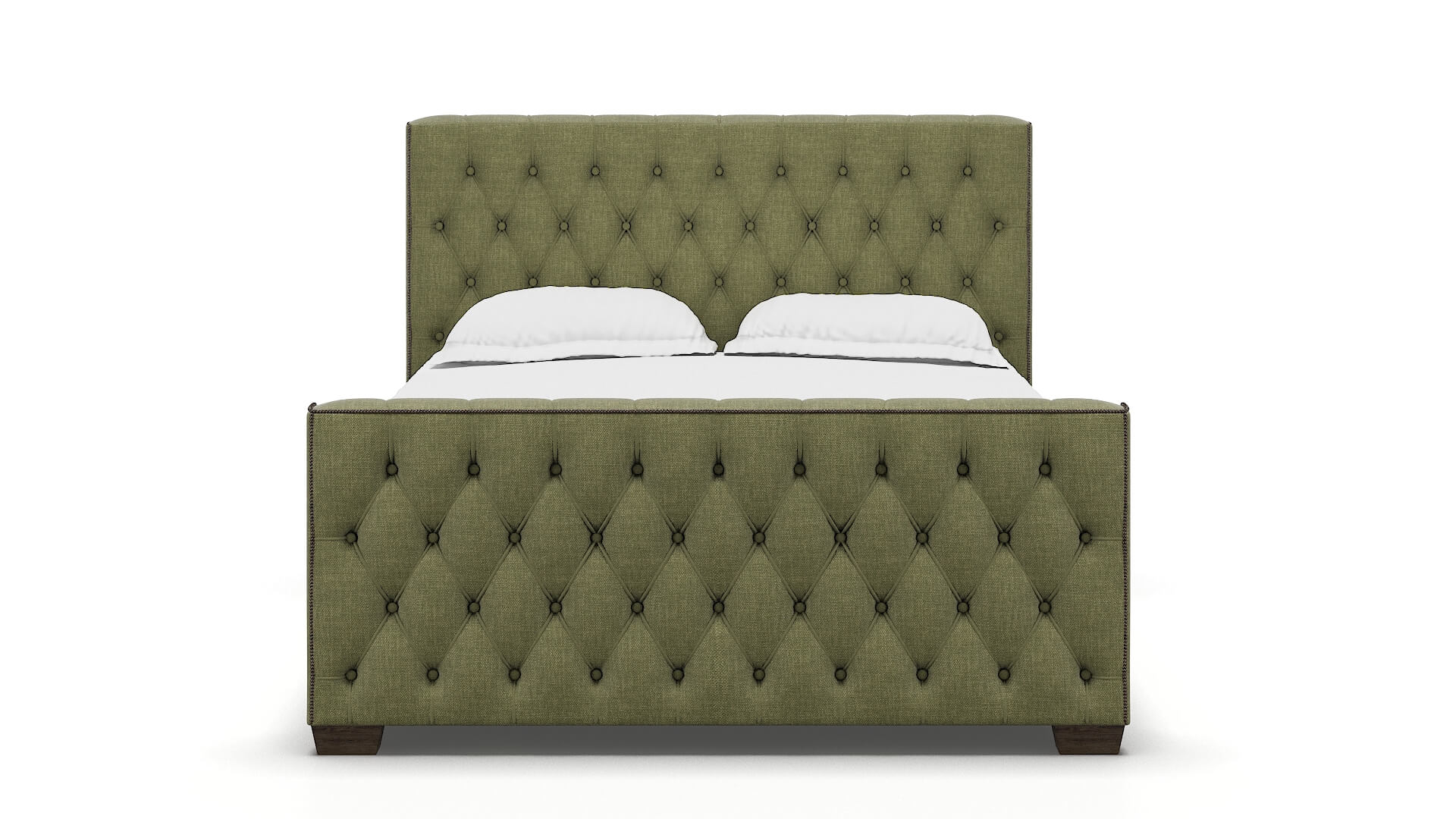 Aida Durham Lime Bed espresso legs 1