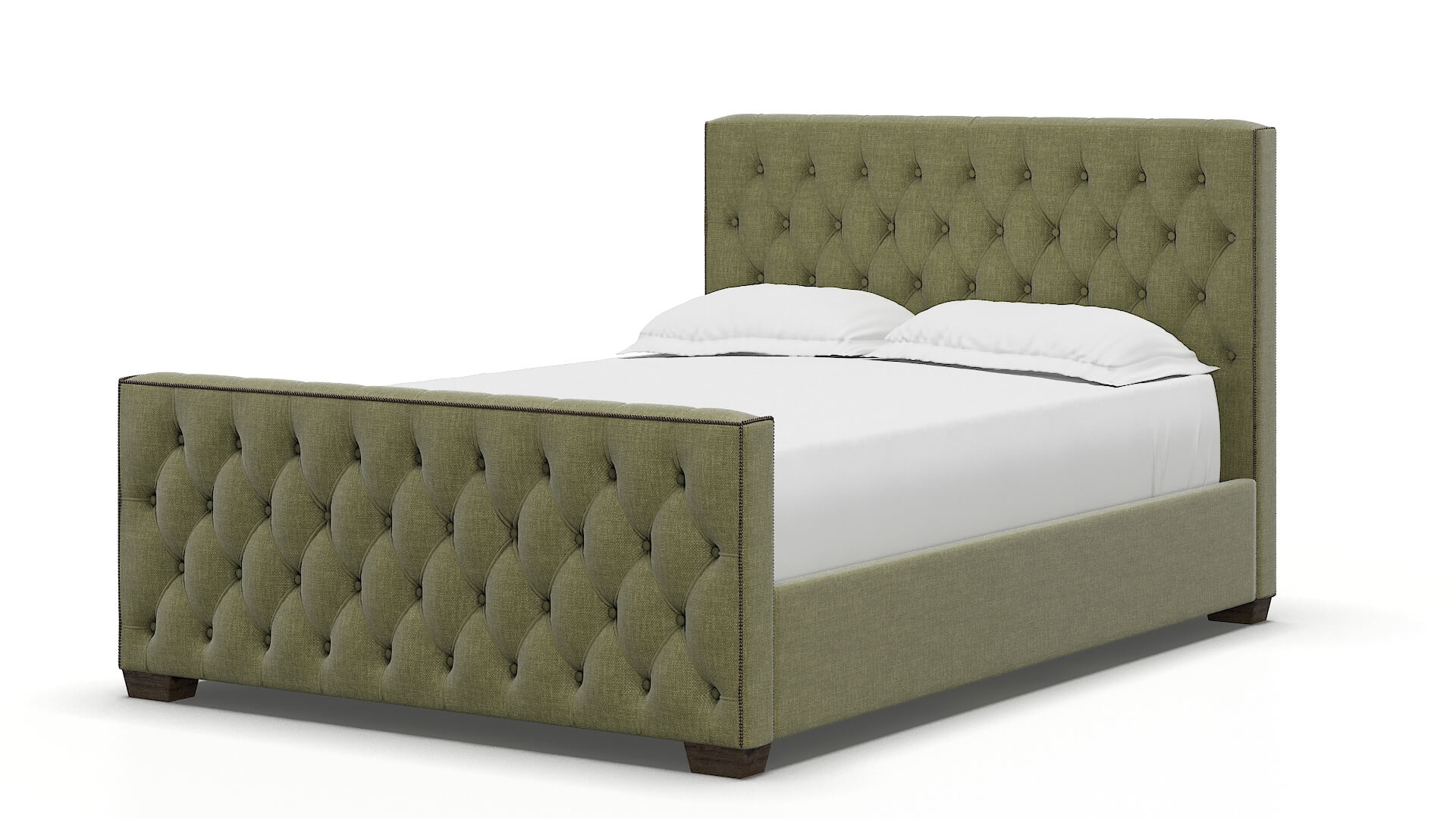 Aida Durham Lime Bed espresso legs 5