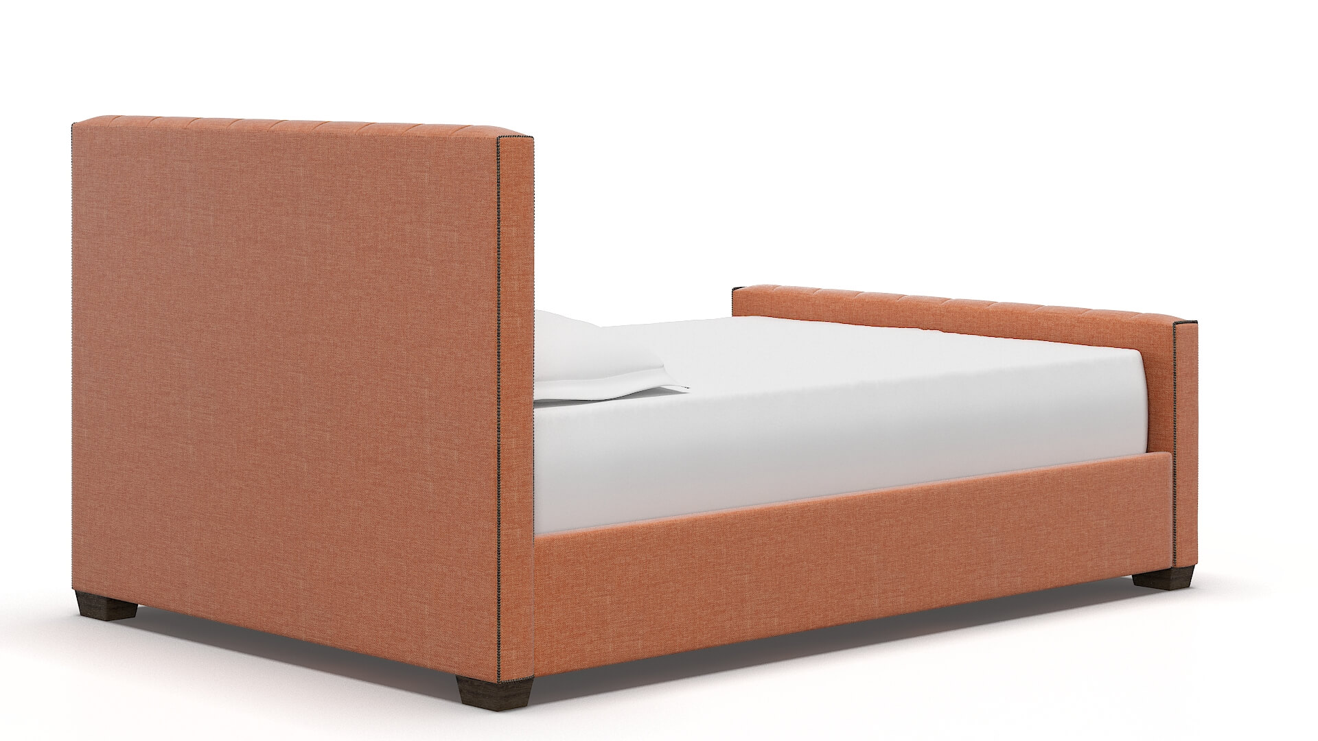 Aida Hepburn Appricot Bed espresso legs 4