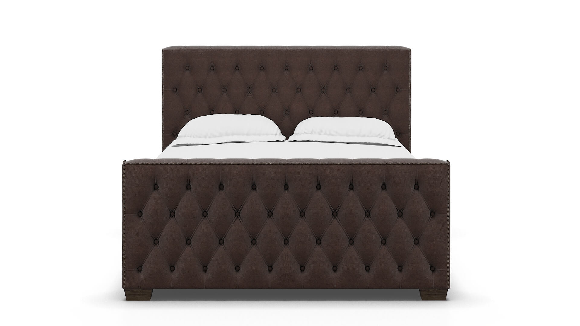 Aida Insight Cafe Bed espresso legs 1