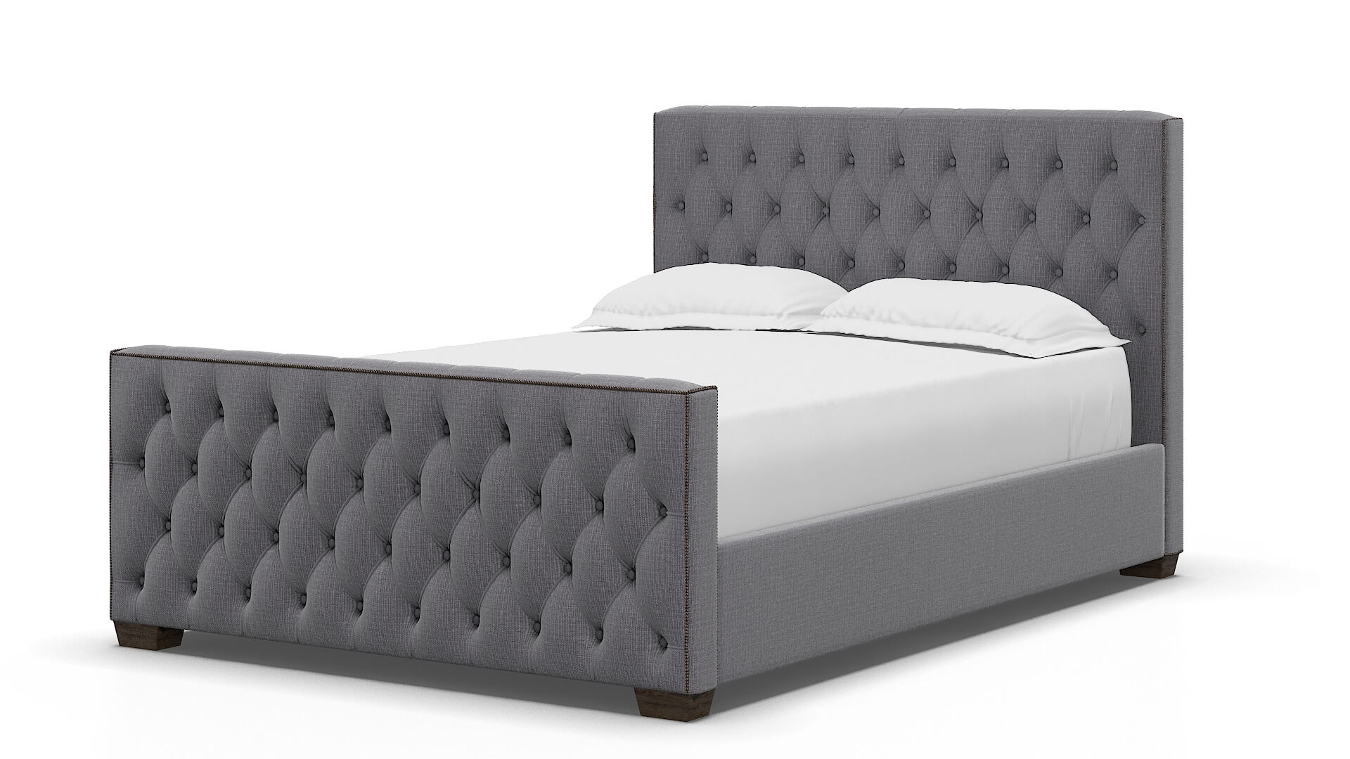 Aida Insight Denim Bed espresso legs 5