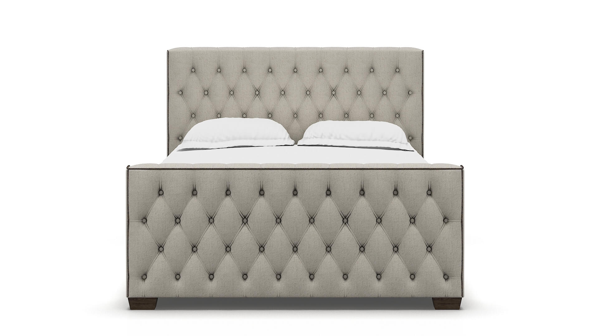 Aida Insight Dove Bed espresso legs 1