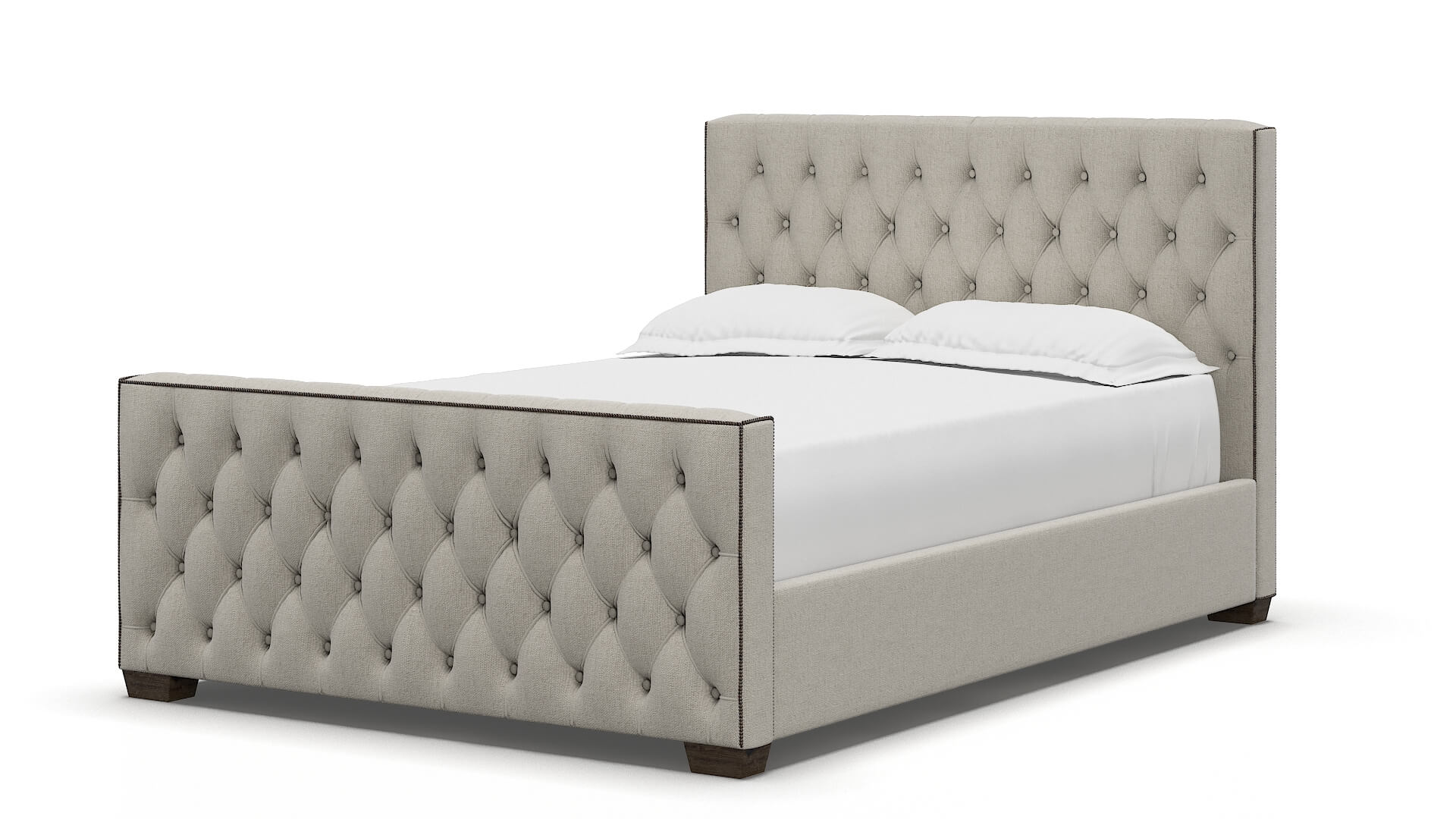 Aida Insight Dove Bed espresso legs 5