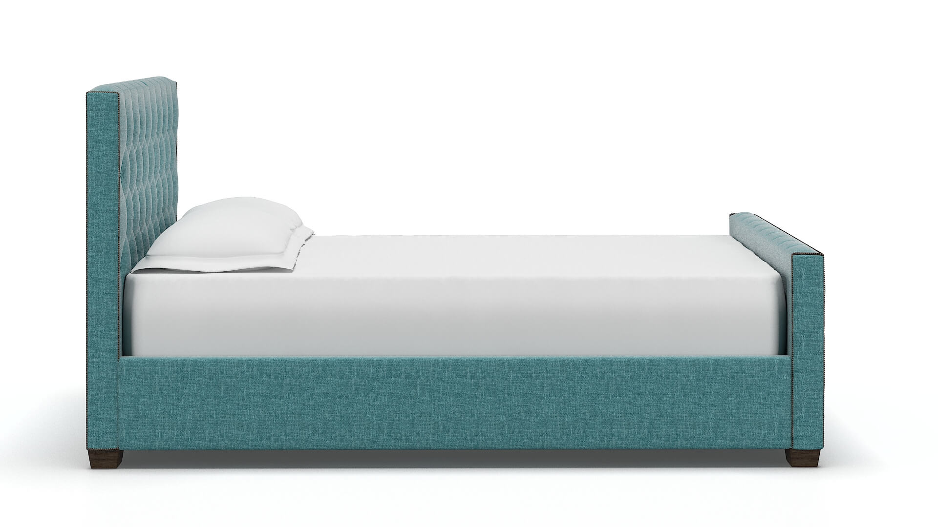 Aida Keylargo Teal Bed espresso legs 3