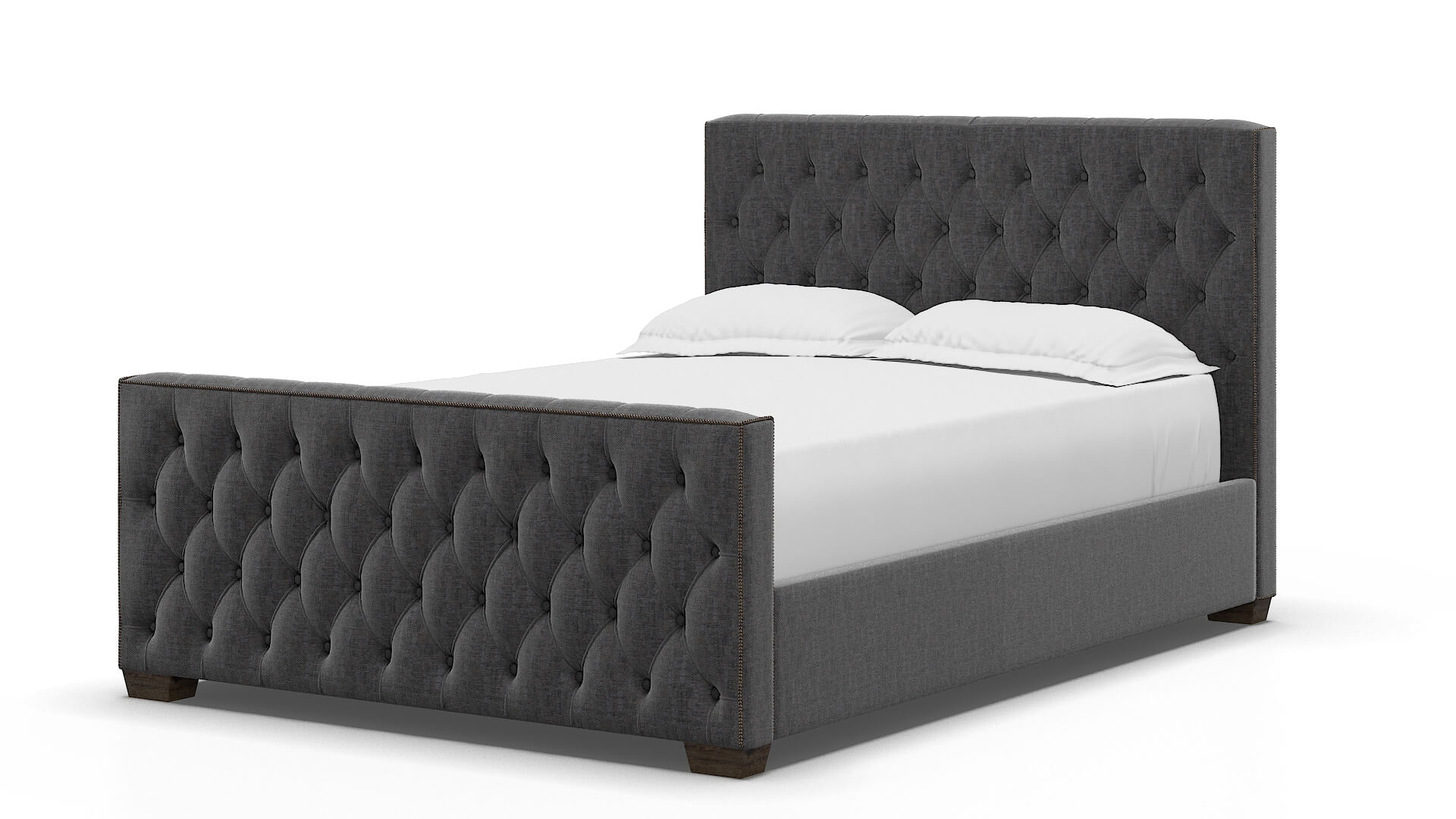 Aida Marcy Baltic Bed espresso legs 5