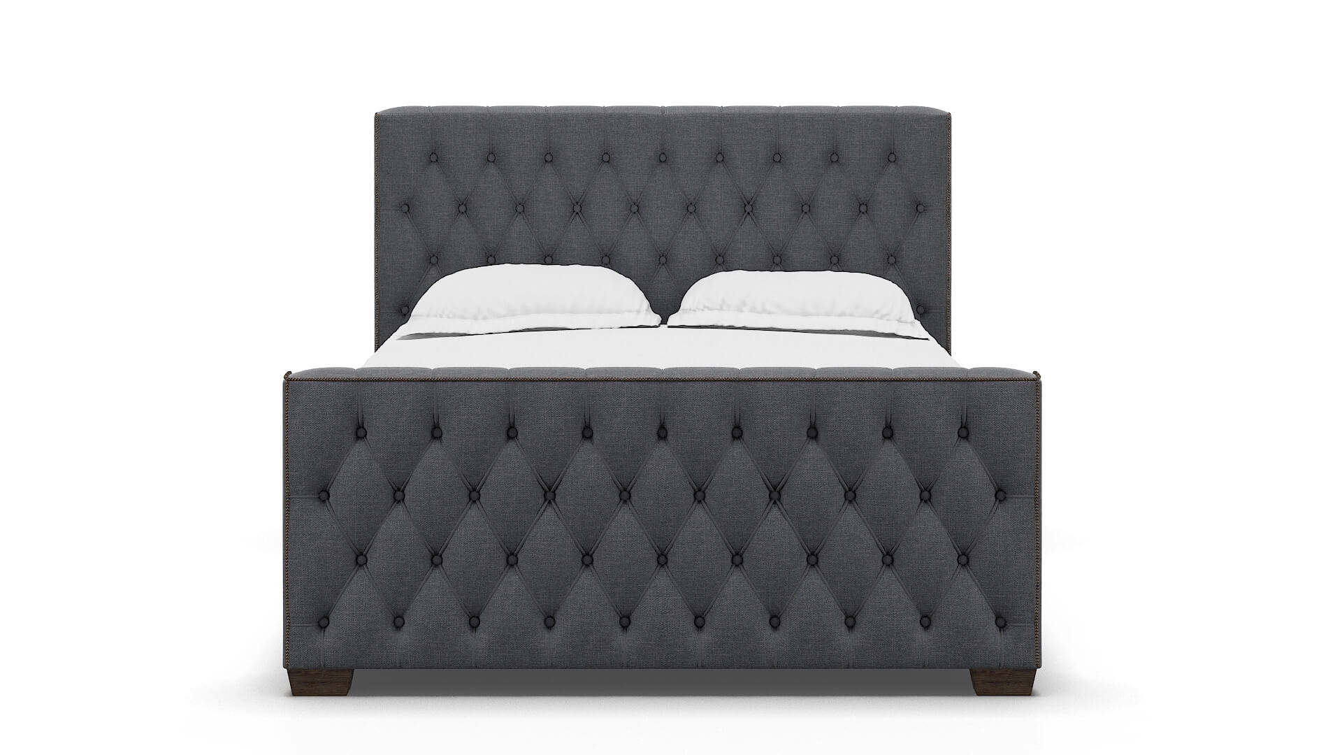 Aida Notion Graphite Bed espresso legs 1
