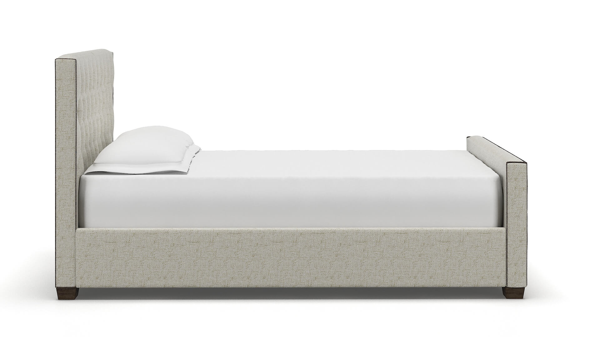 Aida Oceanside Birch Bed espresso legs 3