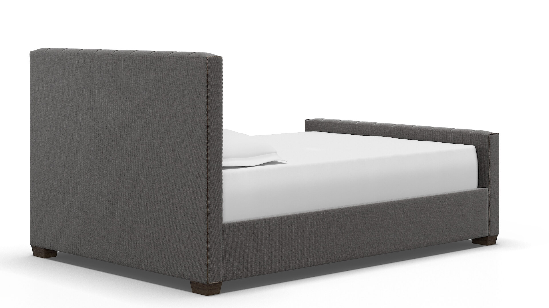 Aida Oscar Charcoal Bed espresso legs 4