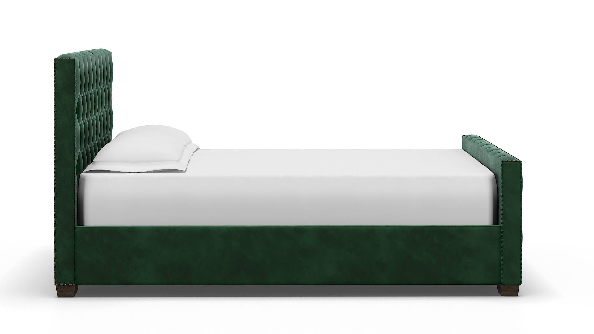 Aida Royale Evergreen Bed espresso legs 3