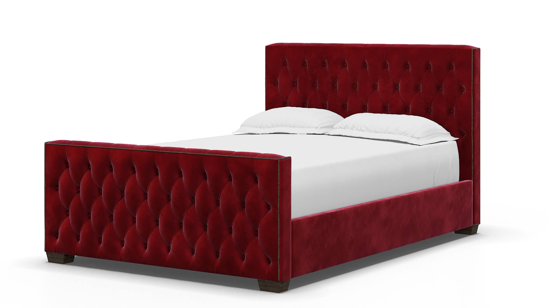 Aida Royale Ruby Bed espresso legs 5