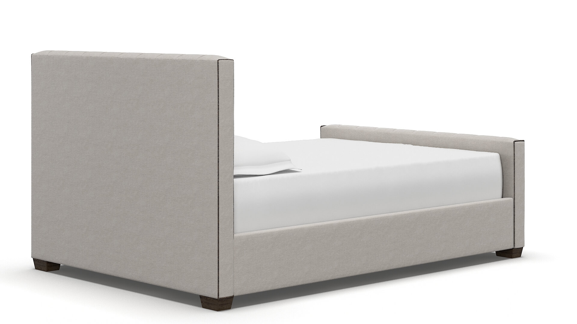 Aida Suave Dove Bed espresso legs 4