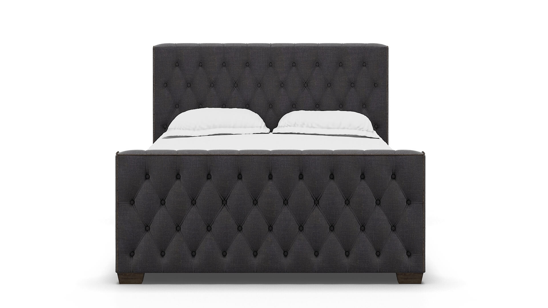 Aida Venus Onyx Bed espresso legs 1