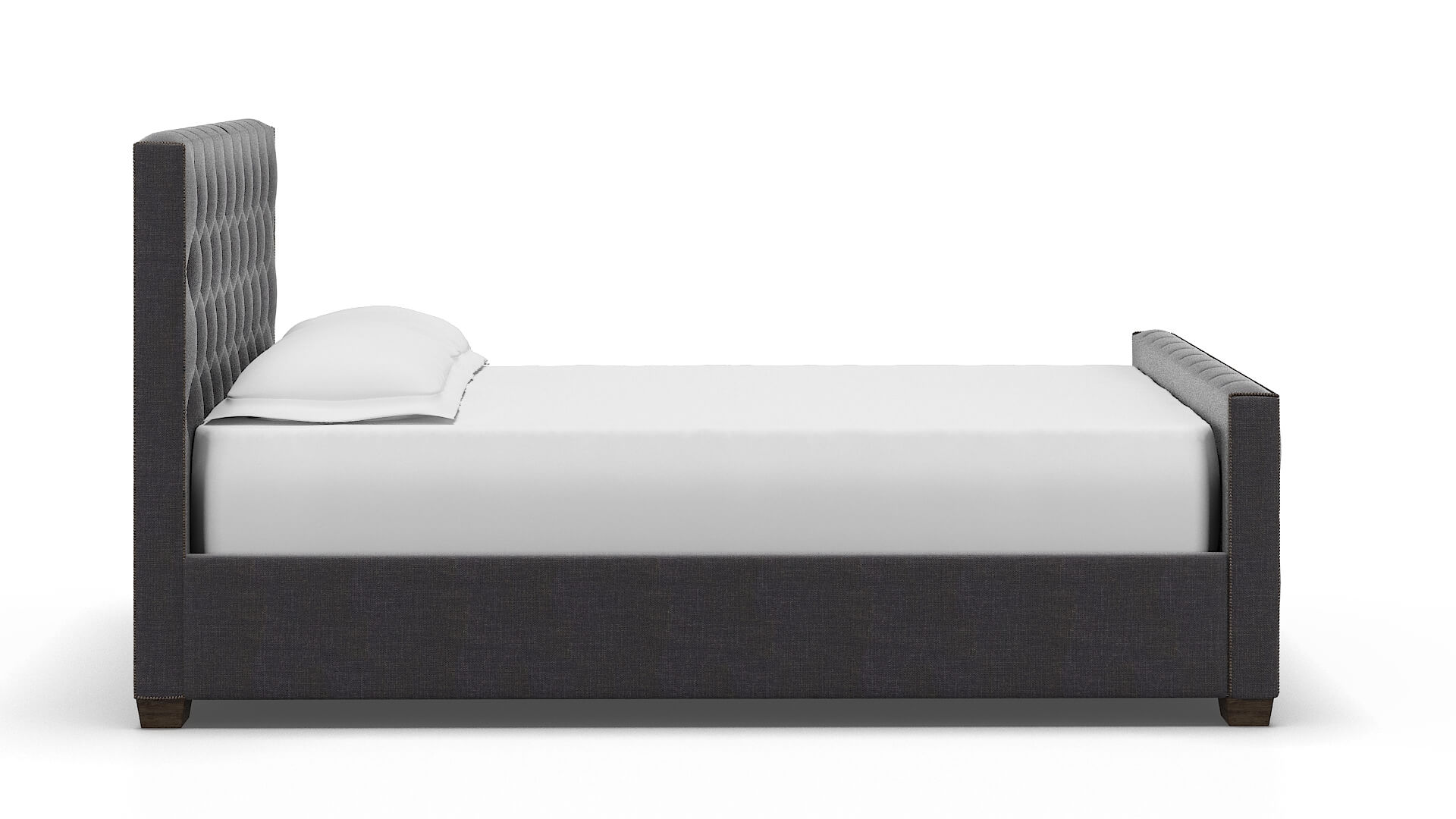 Aida Venus Onyx Bed espresso legs 3