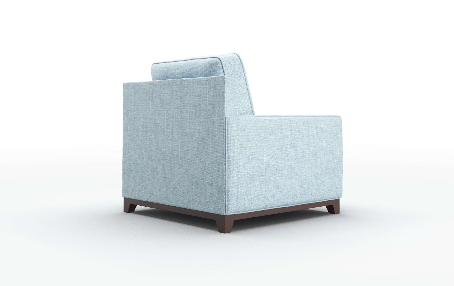Alexandria Atlas Turquoise Chair espresso legs 5