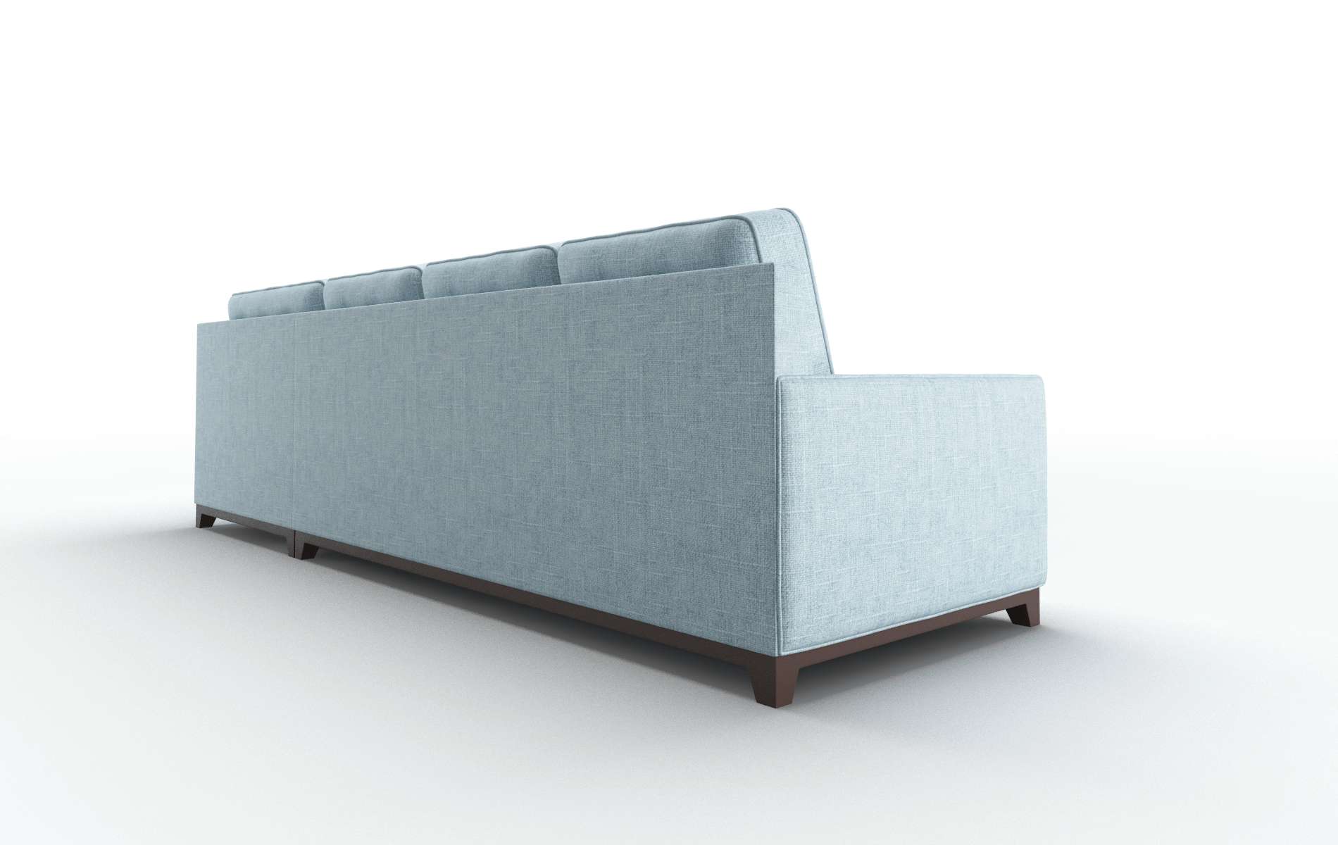 Alexandria Atlas Turquoise Panel espresso legs 5