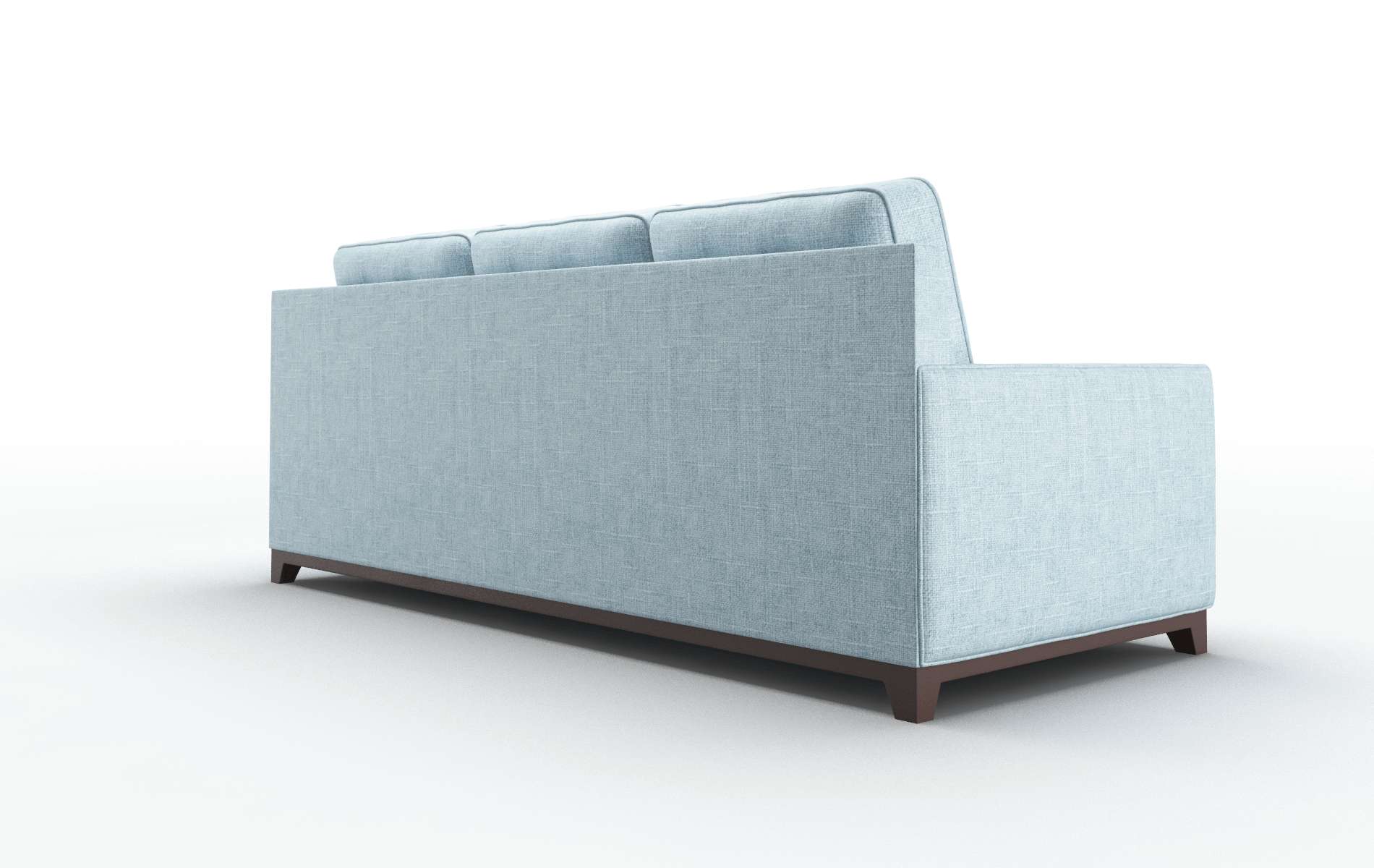 Alexandria Atlas Turquoise Sofa espresso legs 5