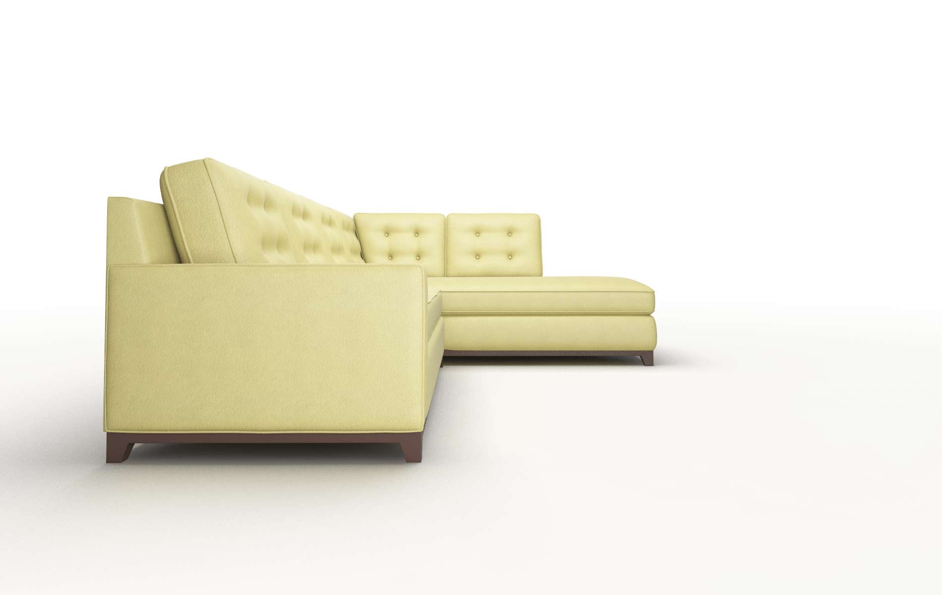 Alexandria Bella Apple Panel espresso legs 3