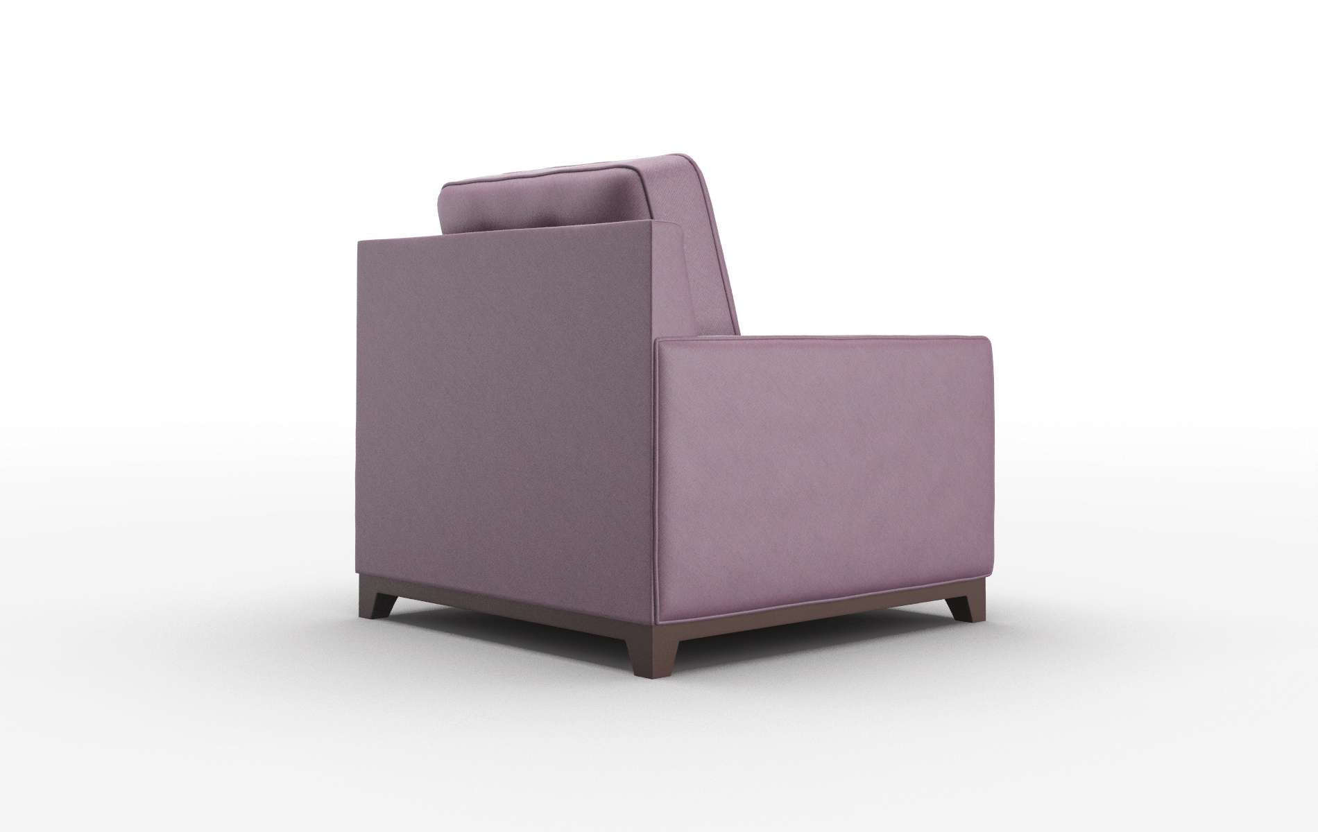 Alexandria Bella Aubergine Chair espresso legs 5