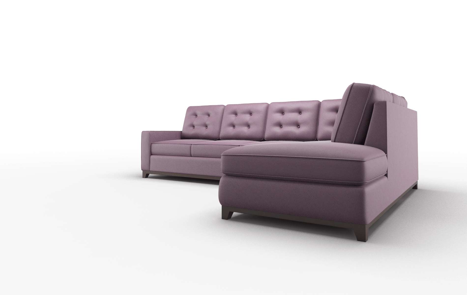 Alexandria Bella Aubergine Panel espresso legs 4
