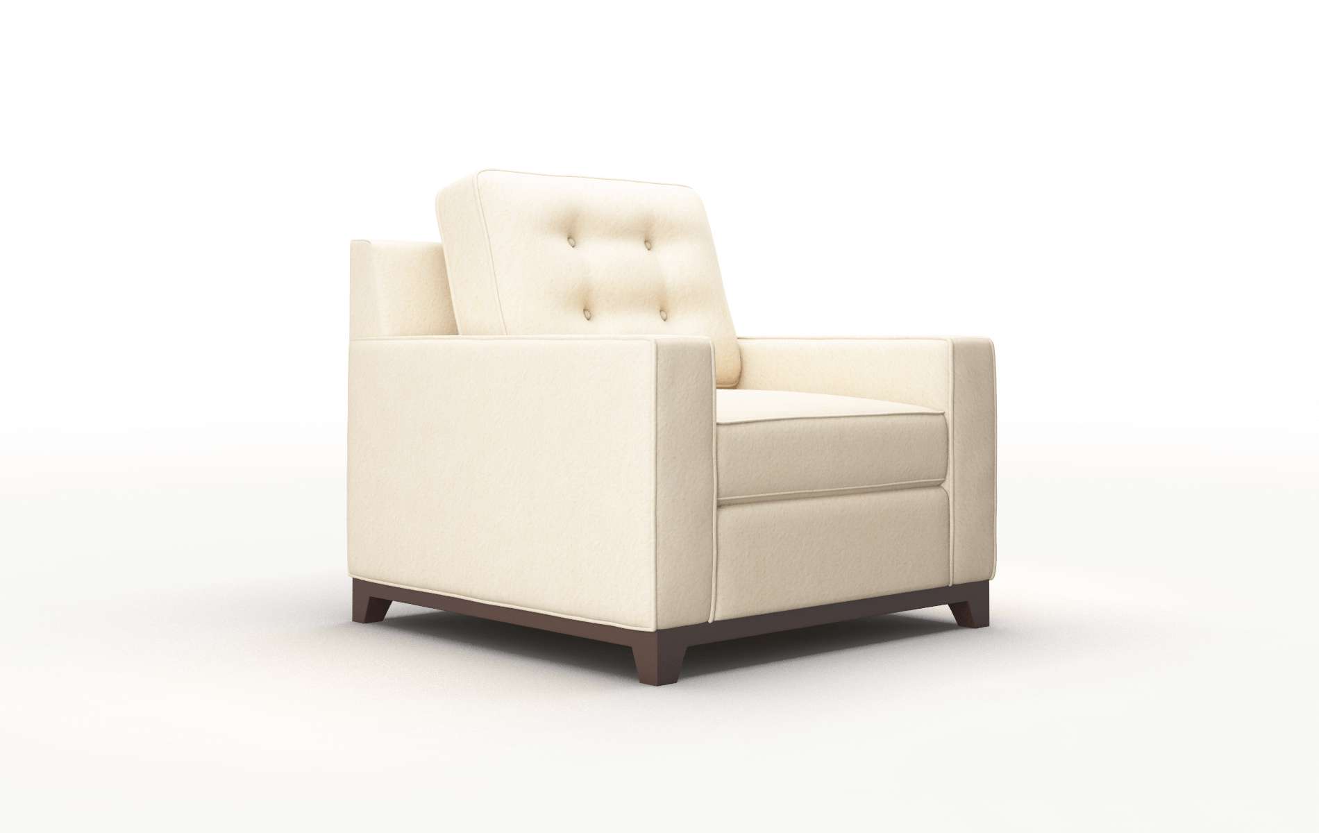 Alexandria Bella Buckwheat Chair espresso legs 2