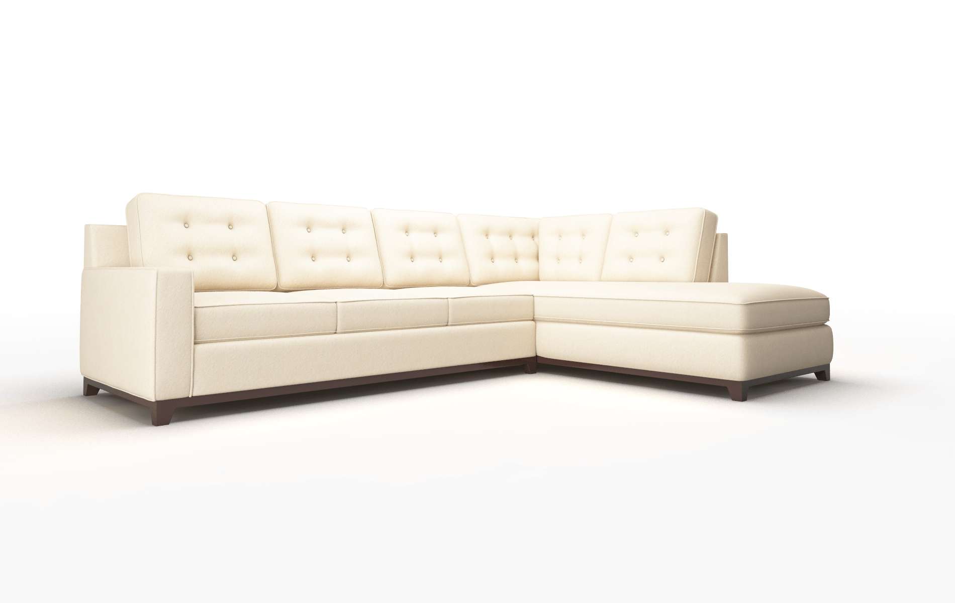 Alexandria Bella Buckwheat Panel espresso legs 2