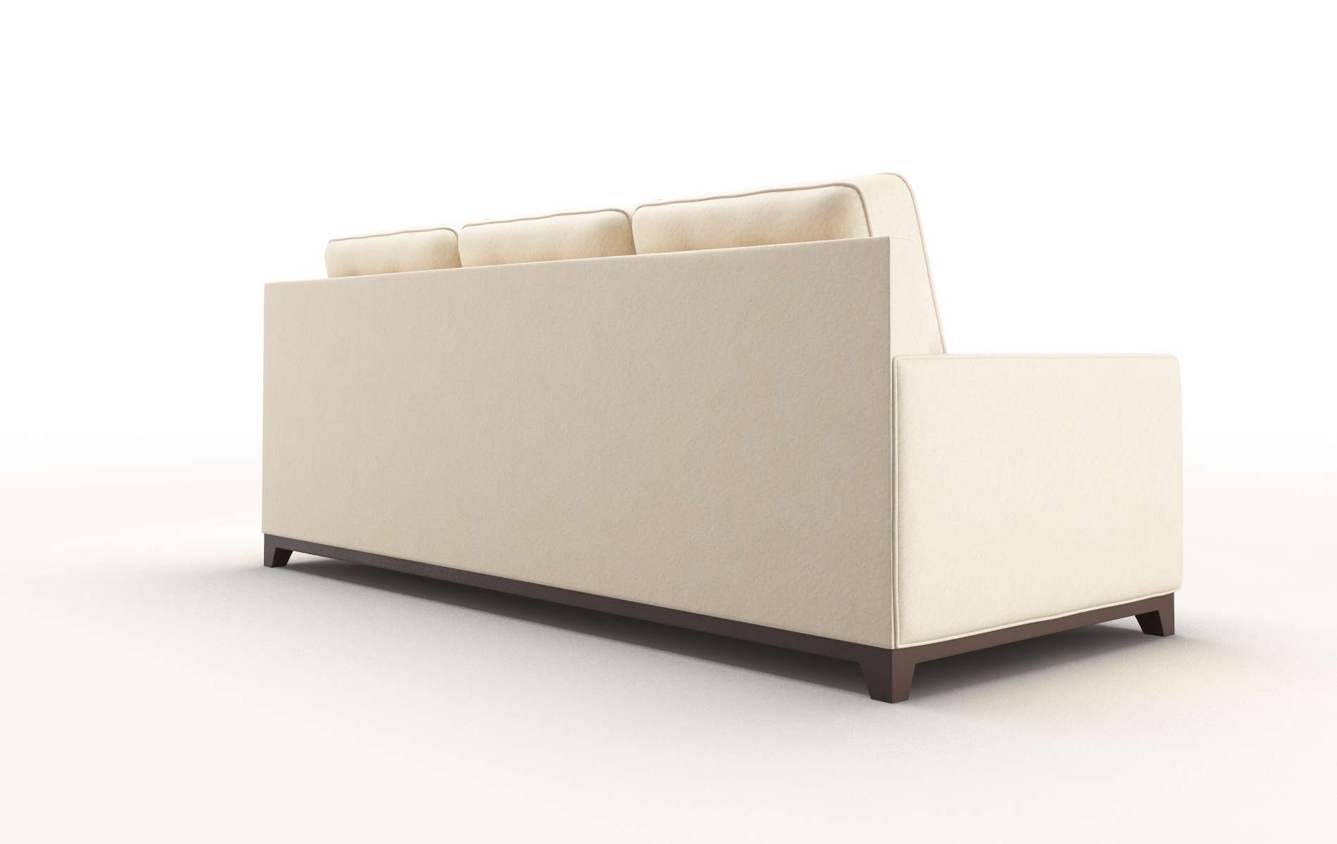 Alexandria Bella Buckwheat Sofa espresso legs 5