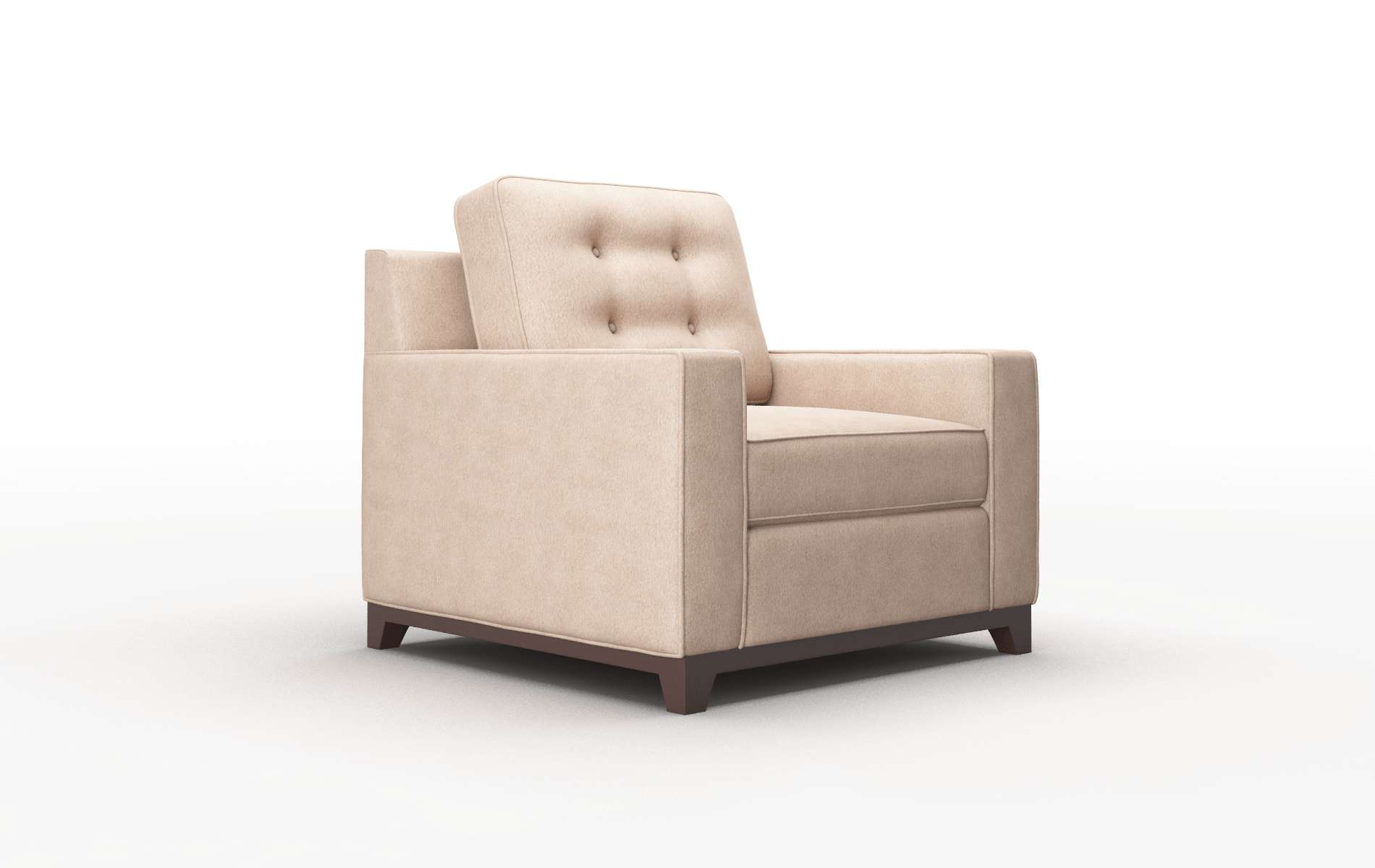 Alexandria Bella Cocoa Chair espresso legs 2