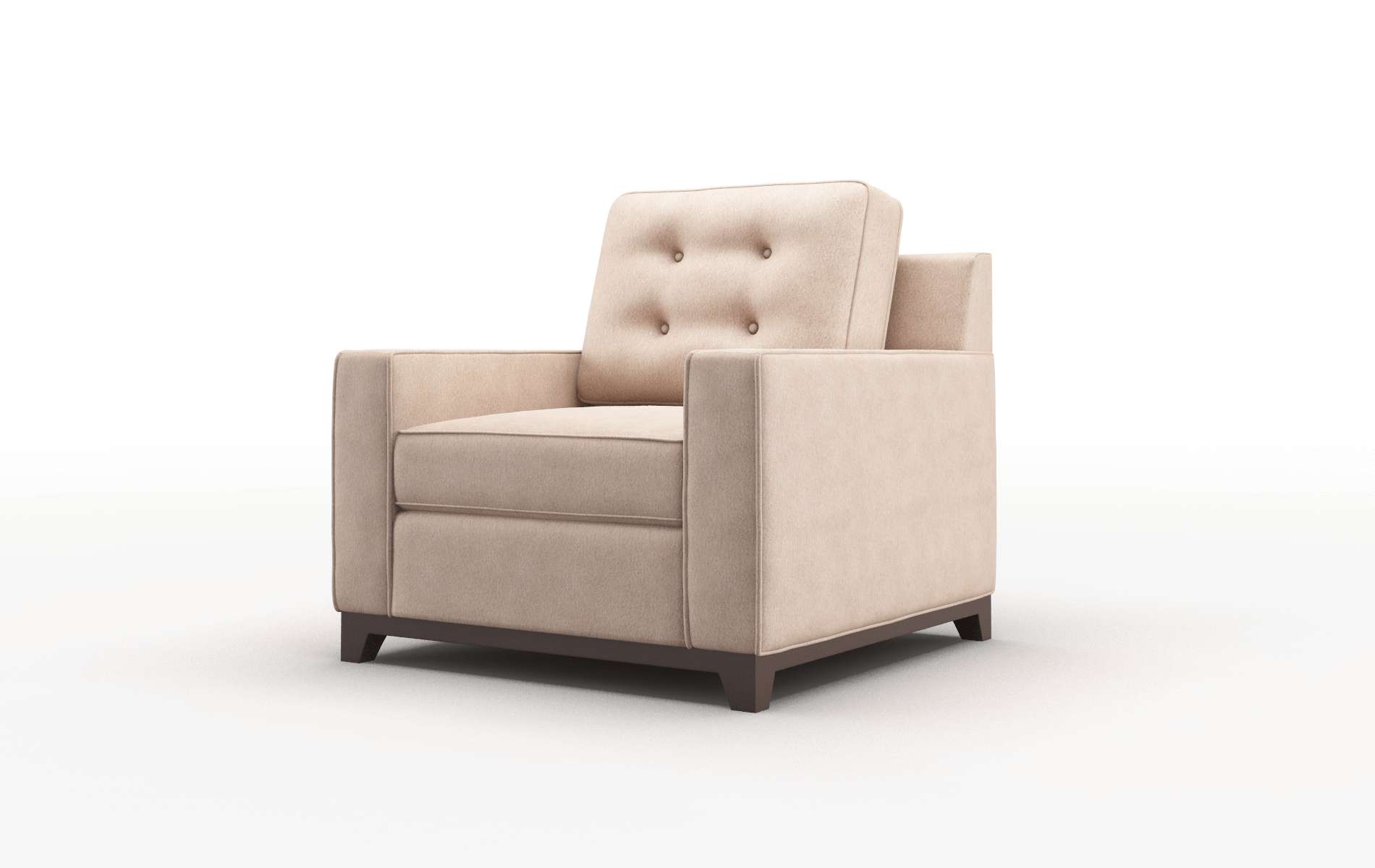 Alexandria Bella Cocoa Chair espresso legs 4