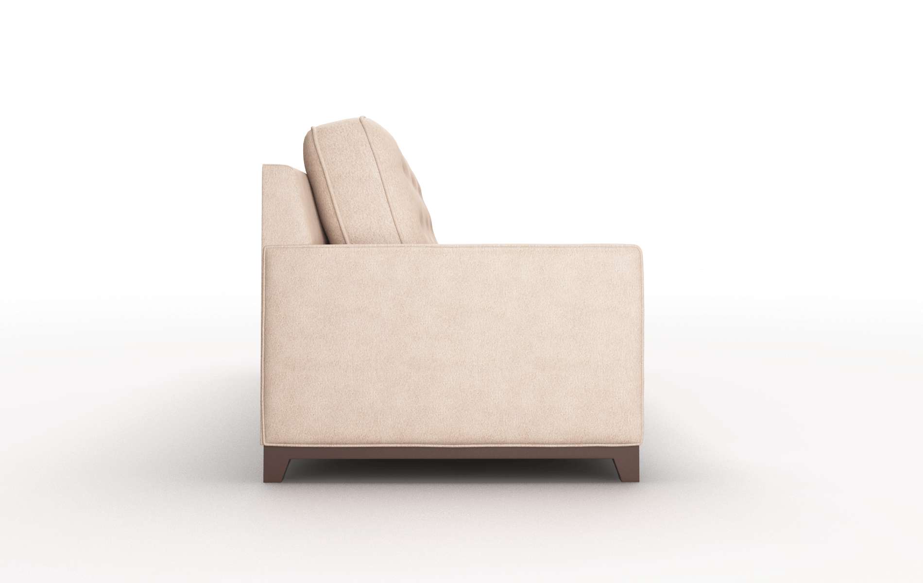 Alexandria Bella Cocoa Sofa espresso legs 3