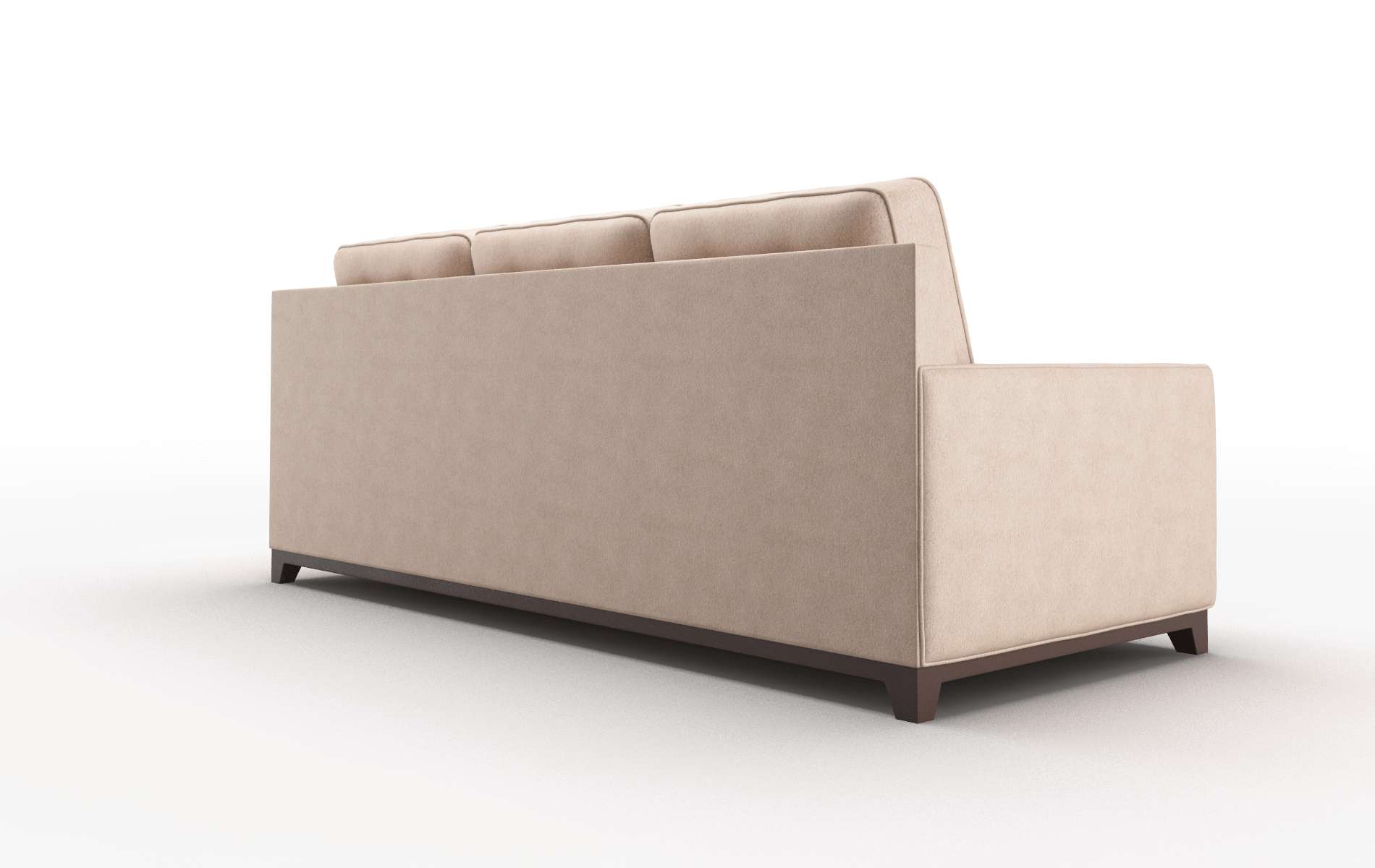 Alexandria Bella Cocoa Sofa espresso legs 5