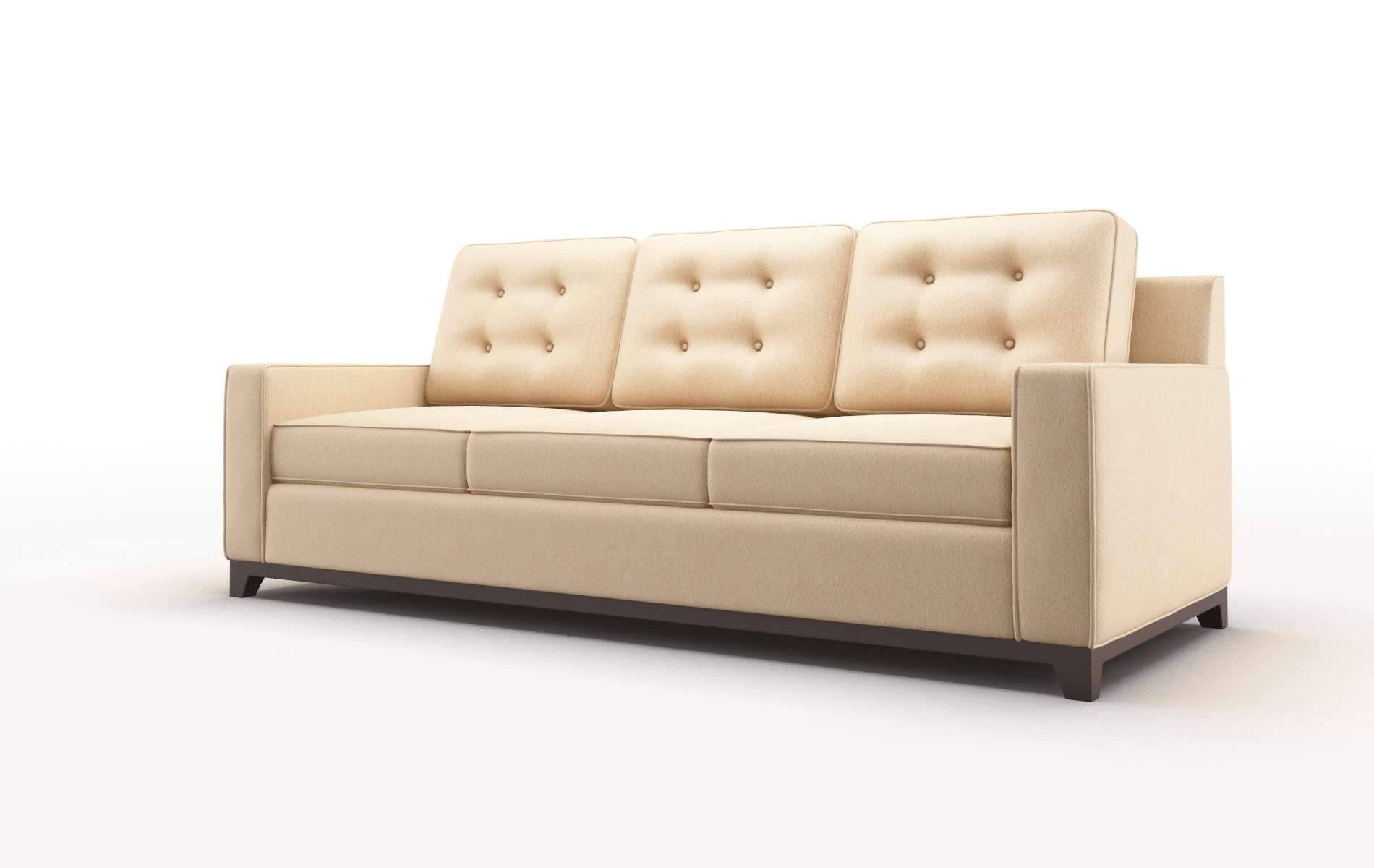 Alexandria Bella Coffee Sofa espresso legs 4