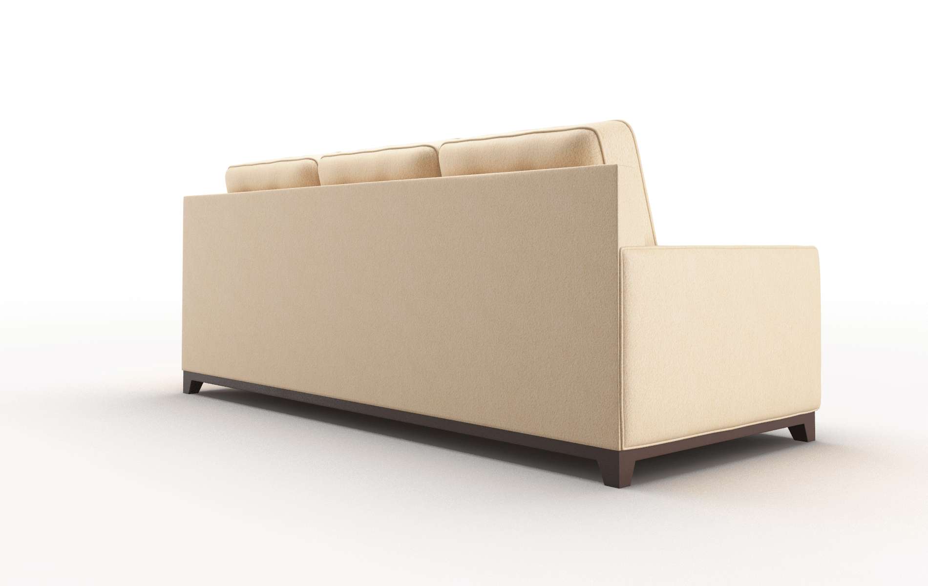 Alexandria Bella Coffee Sofa espresso legs 5