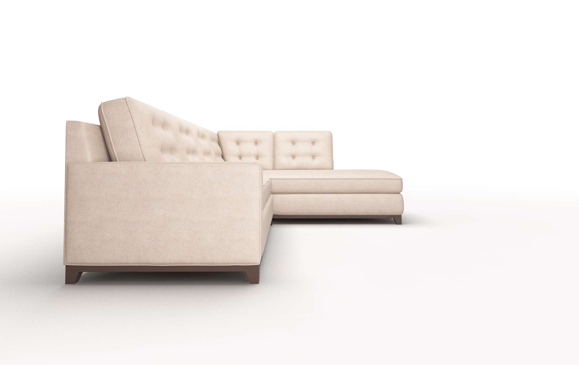 Alexandria Bella Pewter Panel espresso legs 3