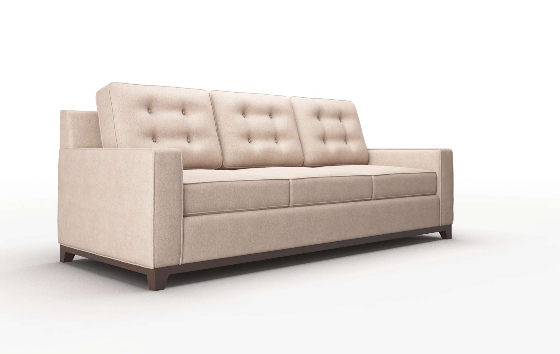 Alexandria Bella Pewter Sofa espresso legs 2