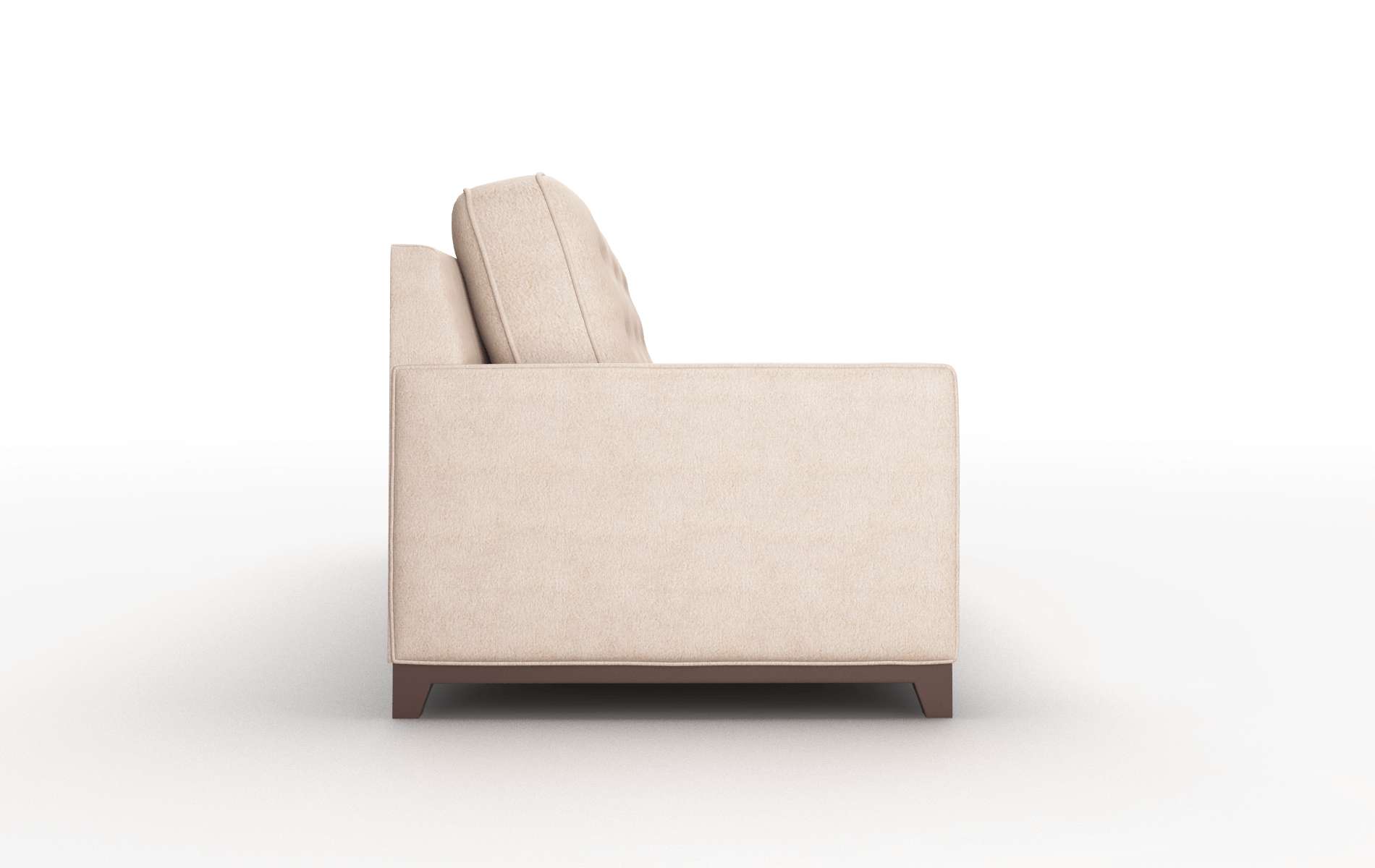 Alexandria Bella Pewter Sofa espresso legs 3