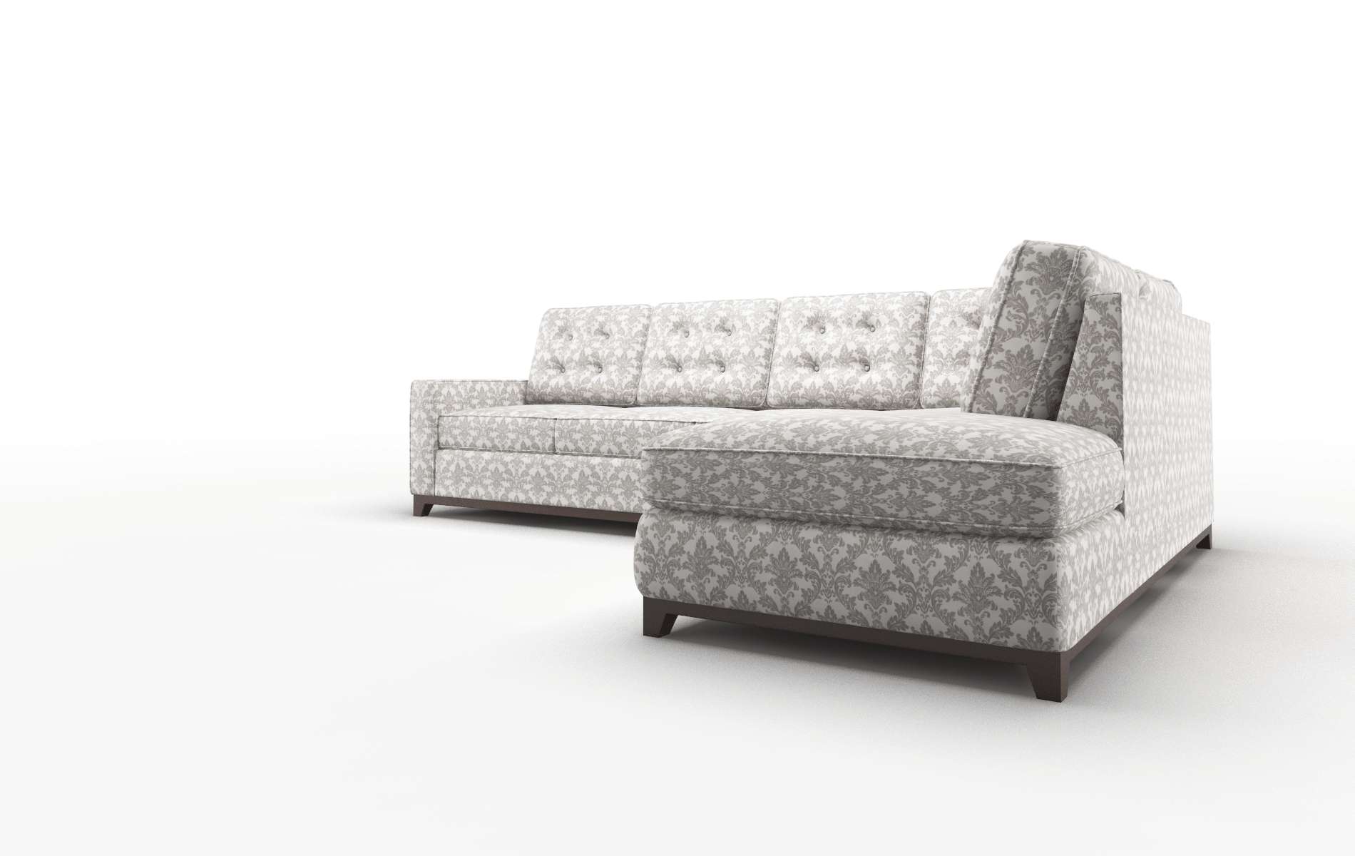 Alexandria Bergamo Dove Panel espresso legs 4