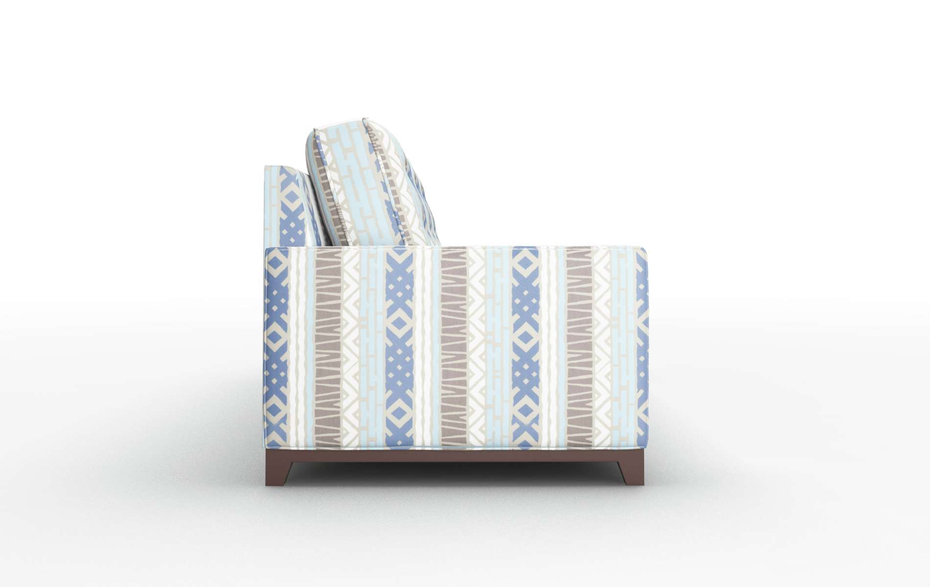 Alexandria Bodhi Indigo Sofa espresso legs 3