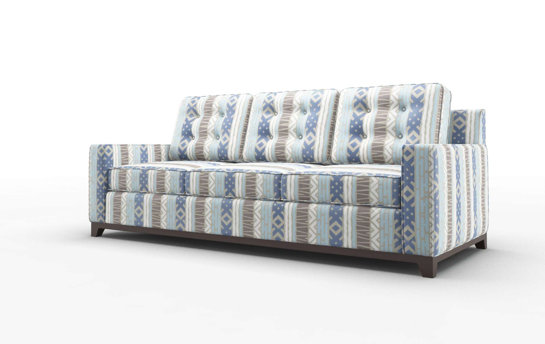 Alexandria Bodhi Indigo Sofa espresso legs 4