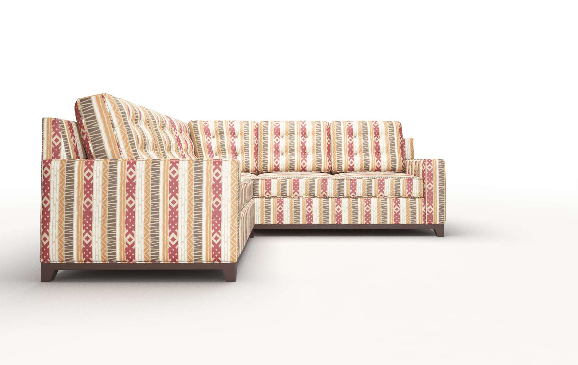 Alexandria Bodhi Tango Sectional espresso legs 2