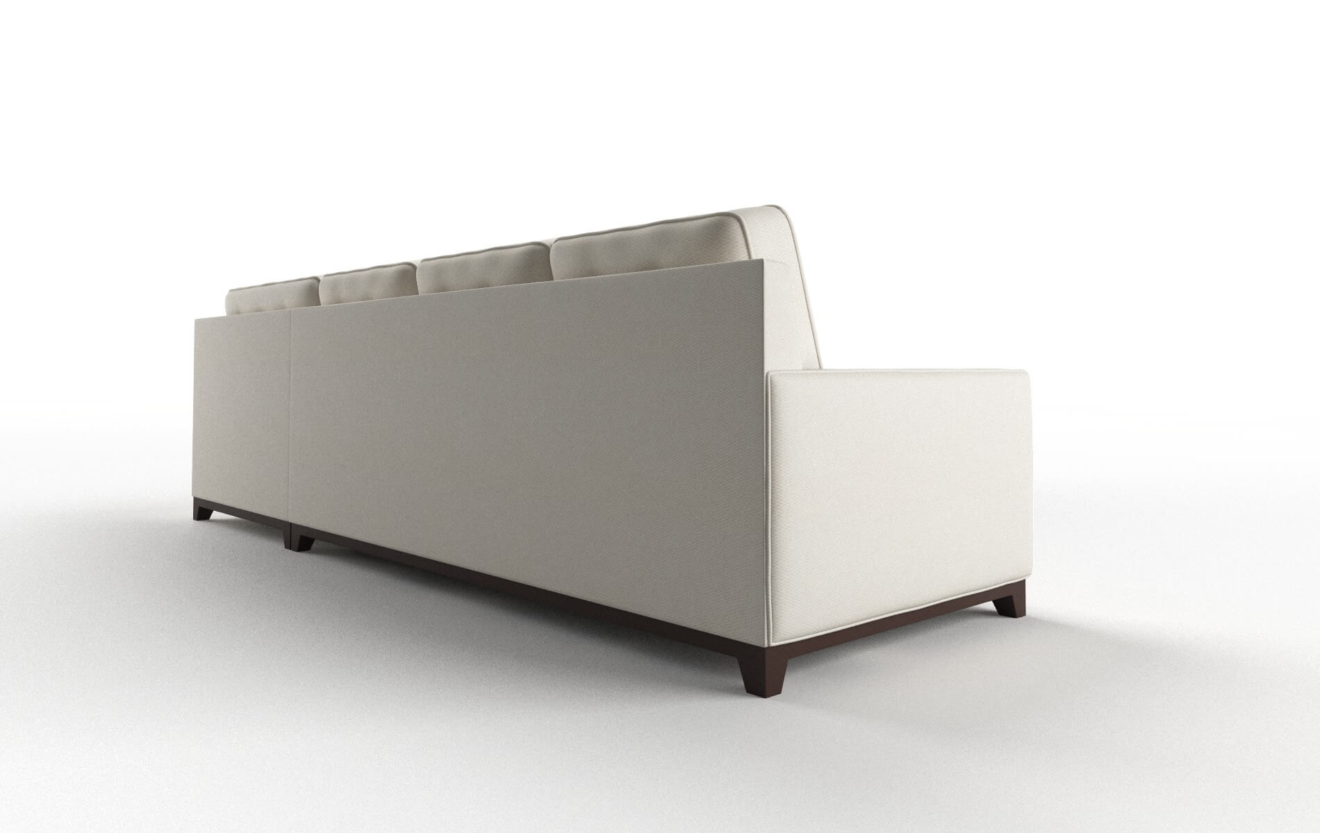 Alexandria Bungalow Ivory Panel espresso legs 5